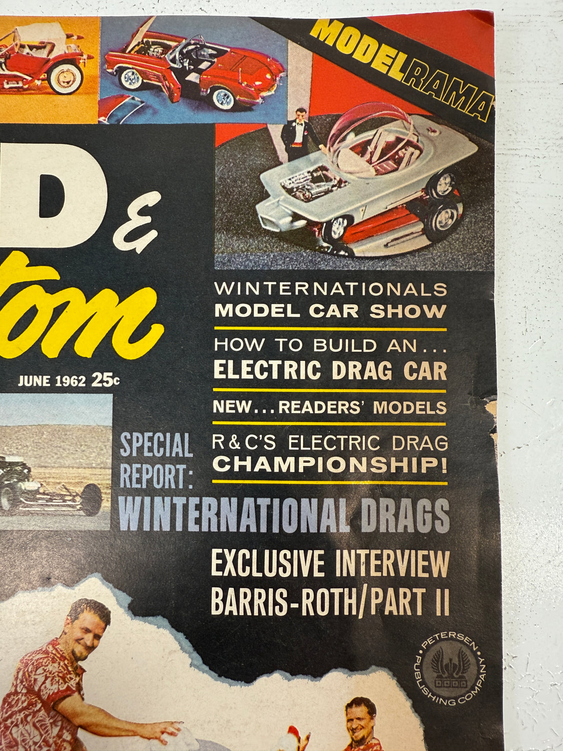 Vintage 1962 Rod & Custom Magazine – Ed Roth Rotar Feature