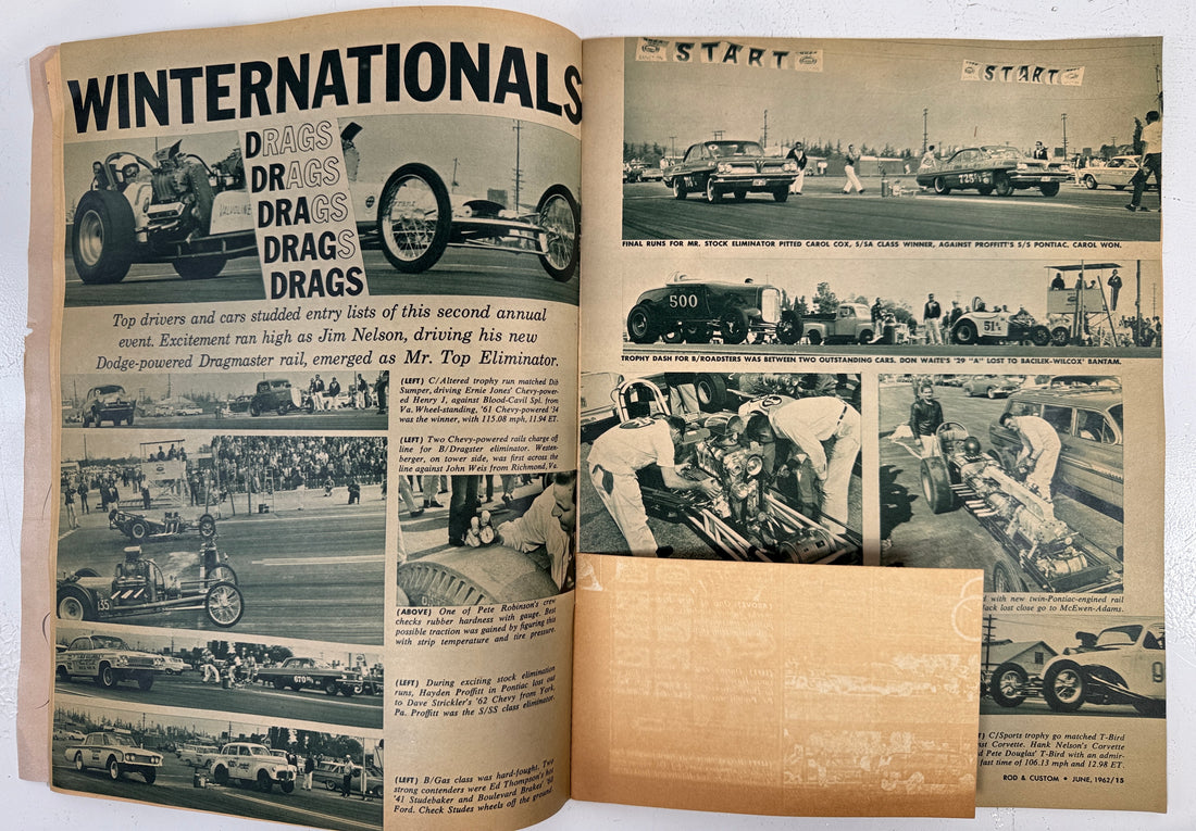 Vintage 1962 Rod & Custom Magazine – Ed Roth Rotar Feature