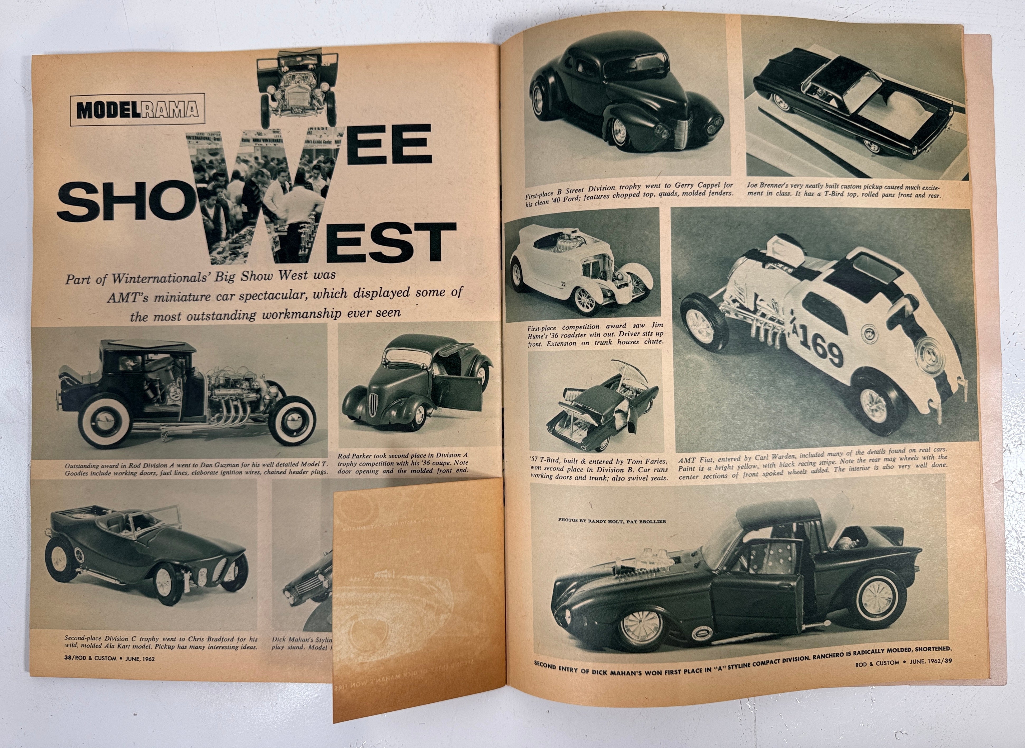 Vintage 1962 Rod & Custom Magazine – Ed Roth Rotar Feature – Éco