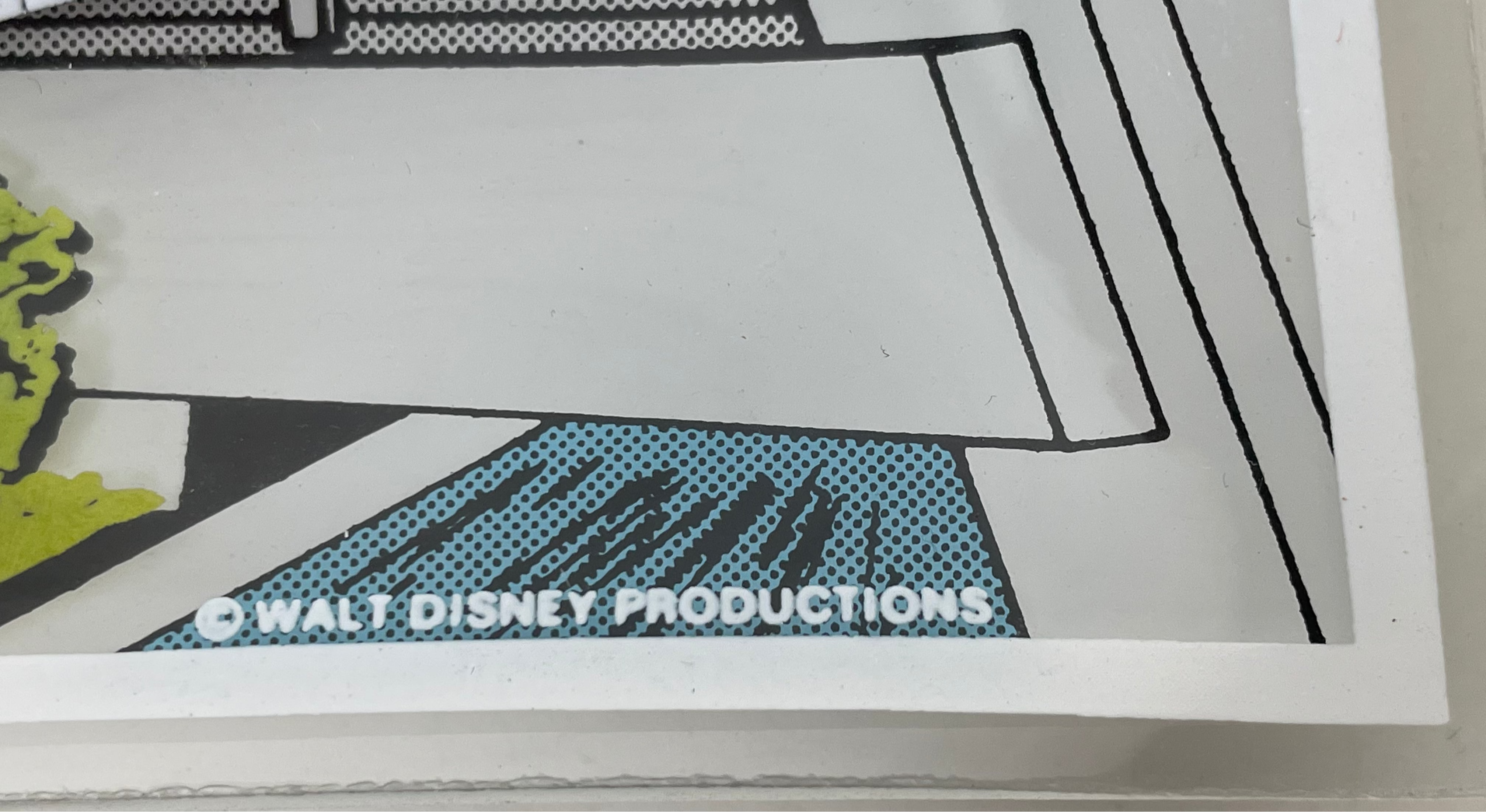 Vintage 1970’s Walt Disney World Monorail 5 X 7” Glass Trinket Tray