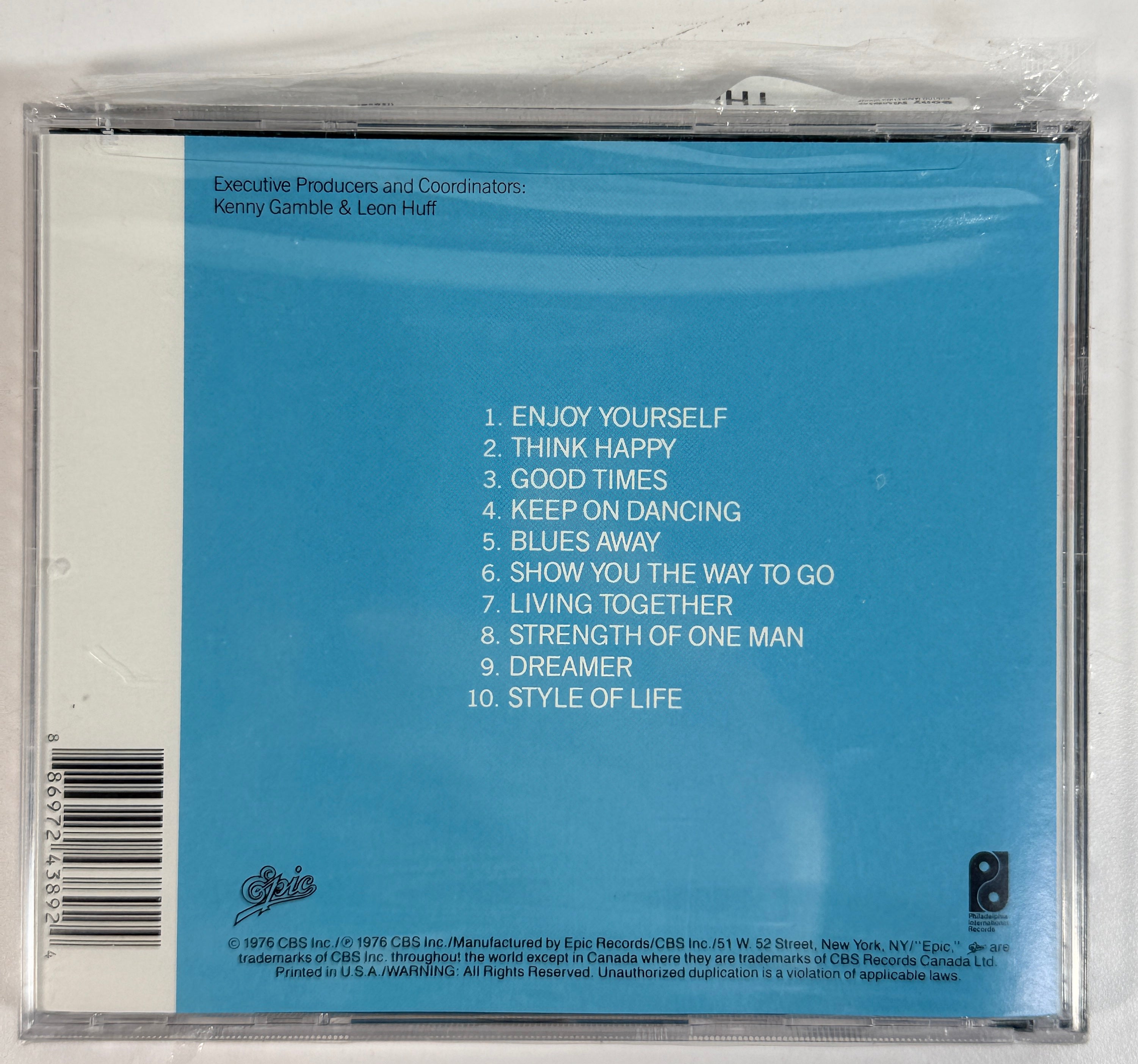 Factory sealed The Jacksons self-titled CD on Epic EK 34229. Classic 1976 soul disco album featuring Enjoy Yourself and Good Times. Vintage collectible.