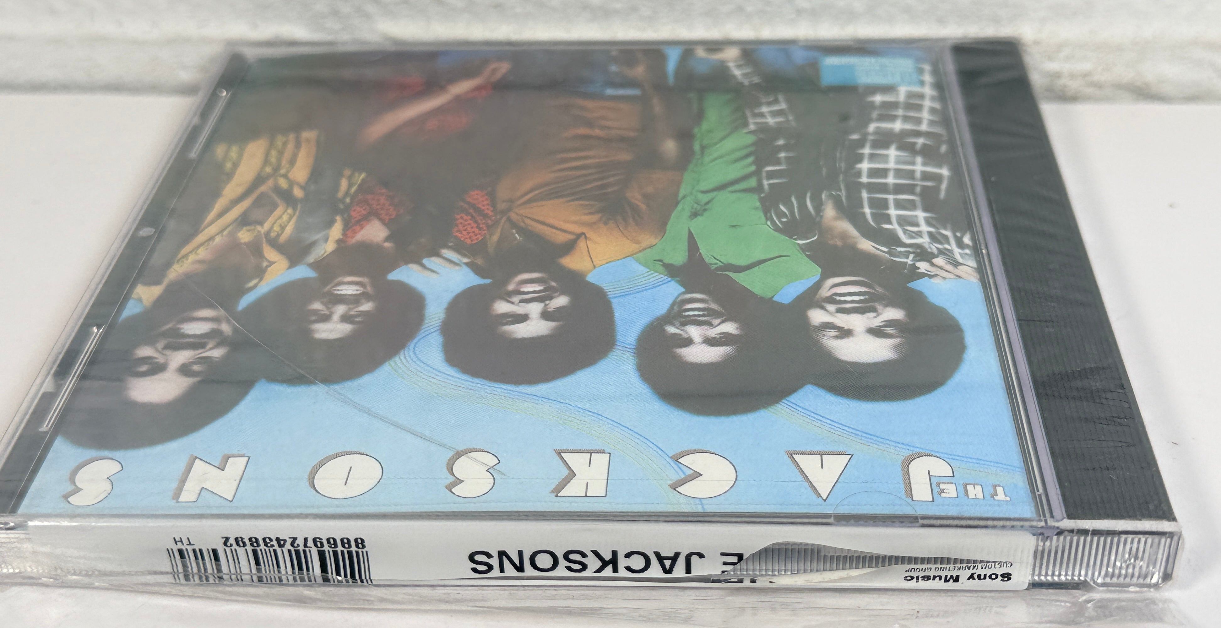 Factory sealed The Jacksons self-titled CD on Epic EK 34229. Classic 1976 soul disco album featuring Enjoy Yourself and Good Times. Vintage collectible.