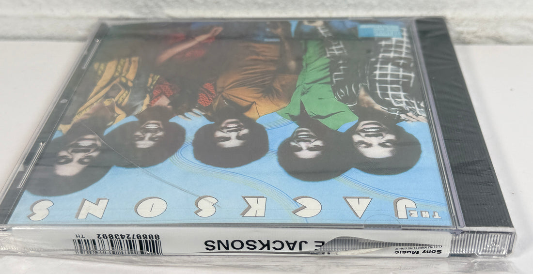 Factory sealed The Jacksons self-titled CD on Epic EK 34229. Classic 1976 soul disco album featuring Enjoy Yourself and Good Times. Vintage collectible.