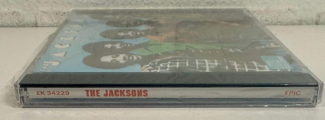 Factory sealed The Jacksons self-titled CD on Epic EK 34229. Classic 1976 soul disco album featuring Enjoy Yourself and Good Times. Vintage collectible.