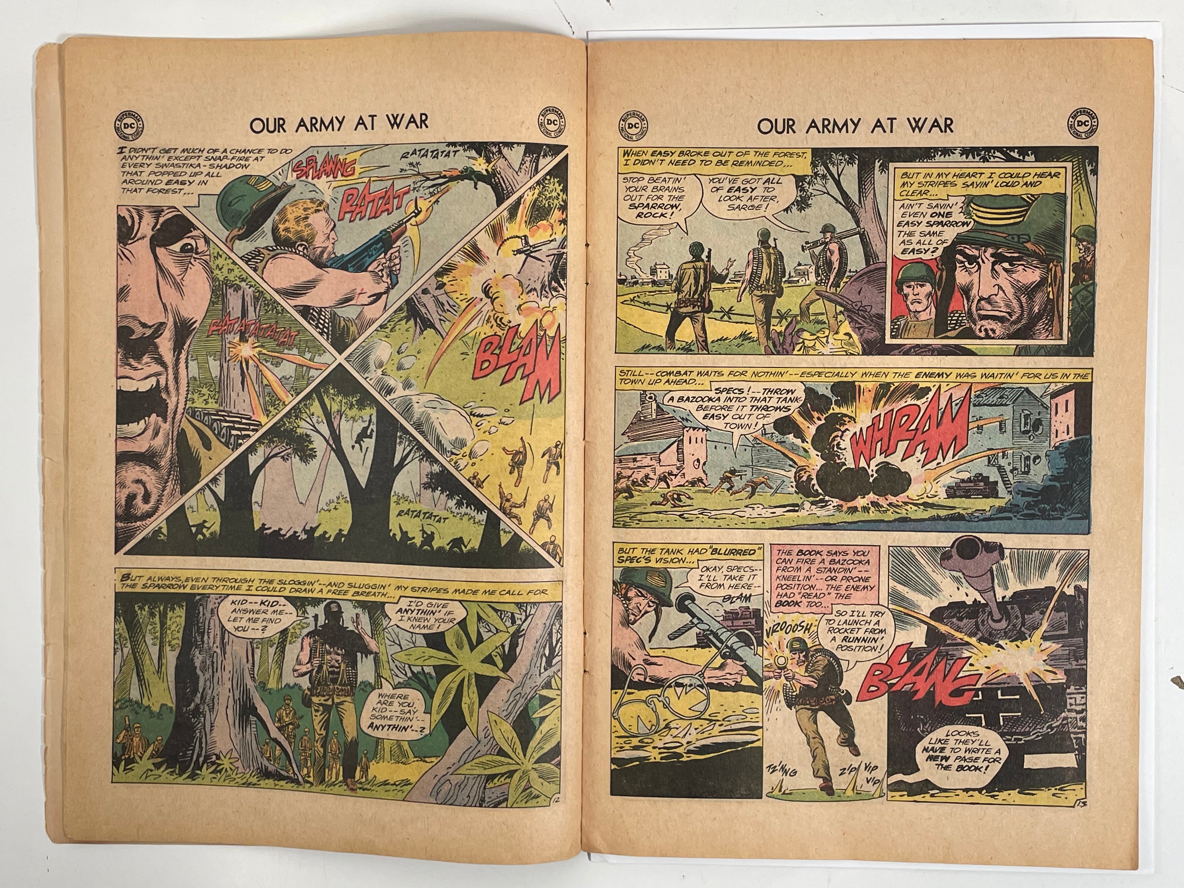 Our Army at War #138, DC Comics January 1964, Sgt. Rock Easy Co.