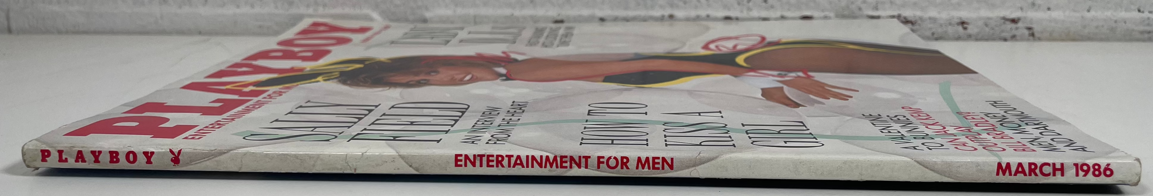 PLAYBOY Magazine MARCH 1986, SALLY FIELD Cover & Interview, LADY D.J.'S!- NM