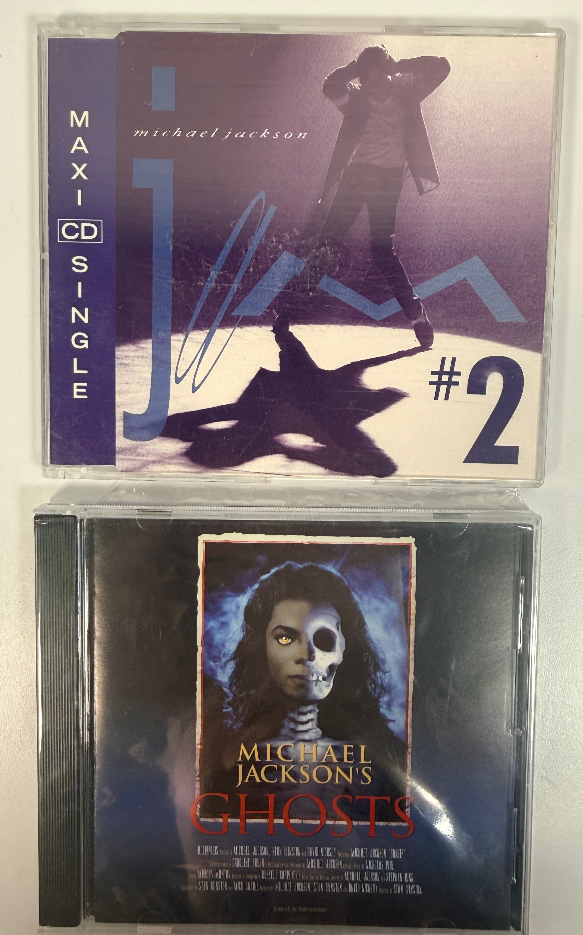 Michael Jackson, Ghosts Video CD, Jam Maxi CD Single Lot, Rare