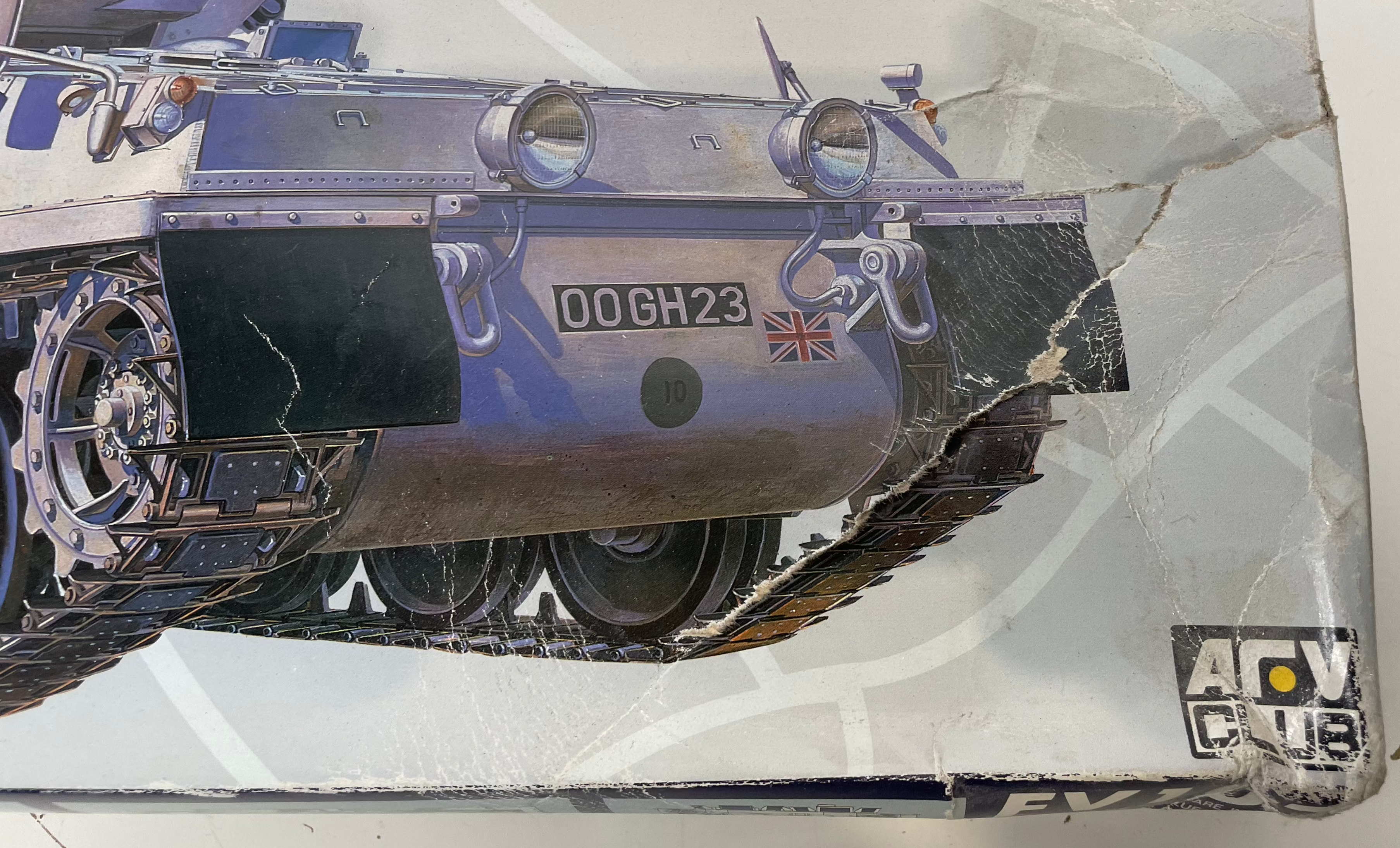 AFV Club 1:35 CVRT britannique FV107 Scimitar – Kit n° AF35013 – Non assemblé – NIB (neuf en boîte)