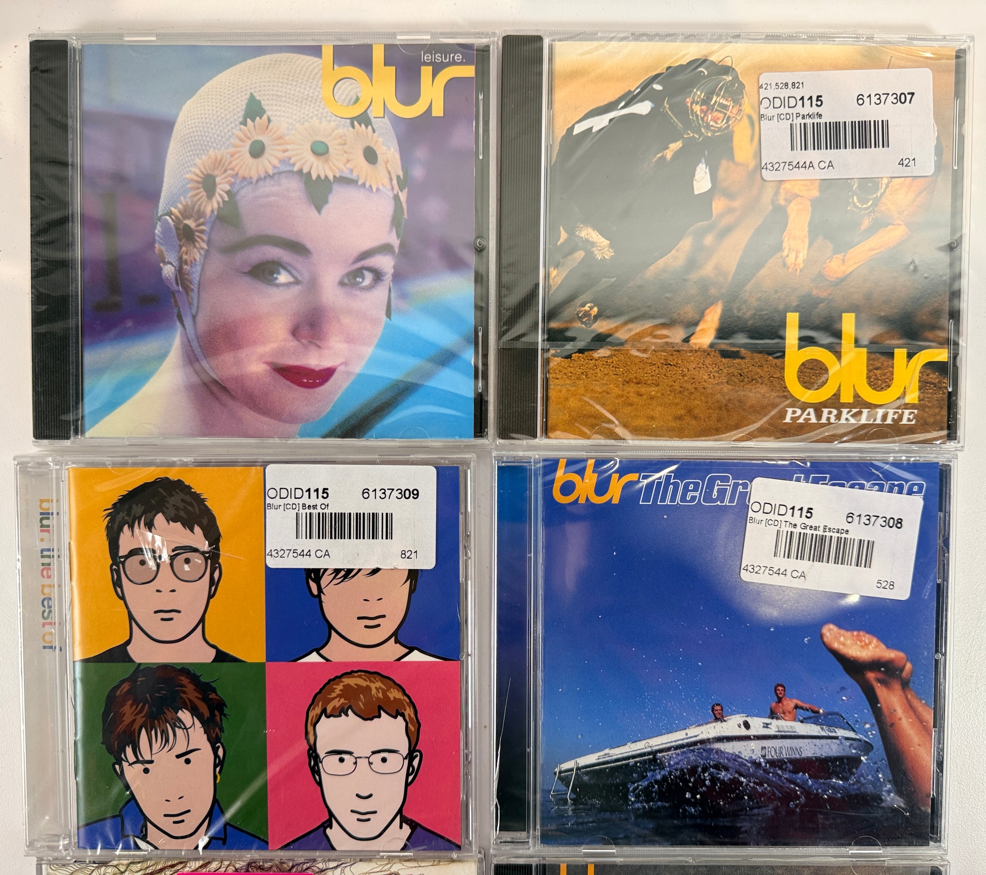 Blur, CD Lot, 7 Albums Singles Britpop Collection. – Éco-Dépôt