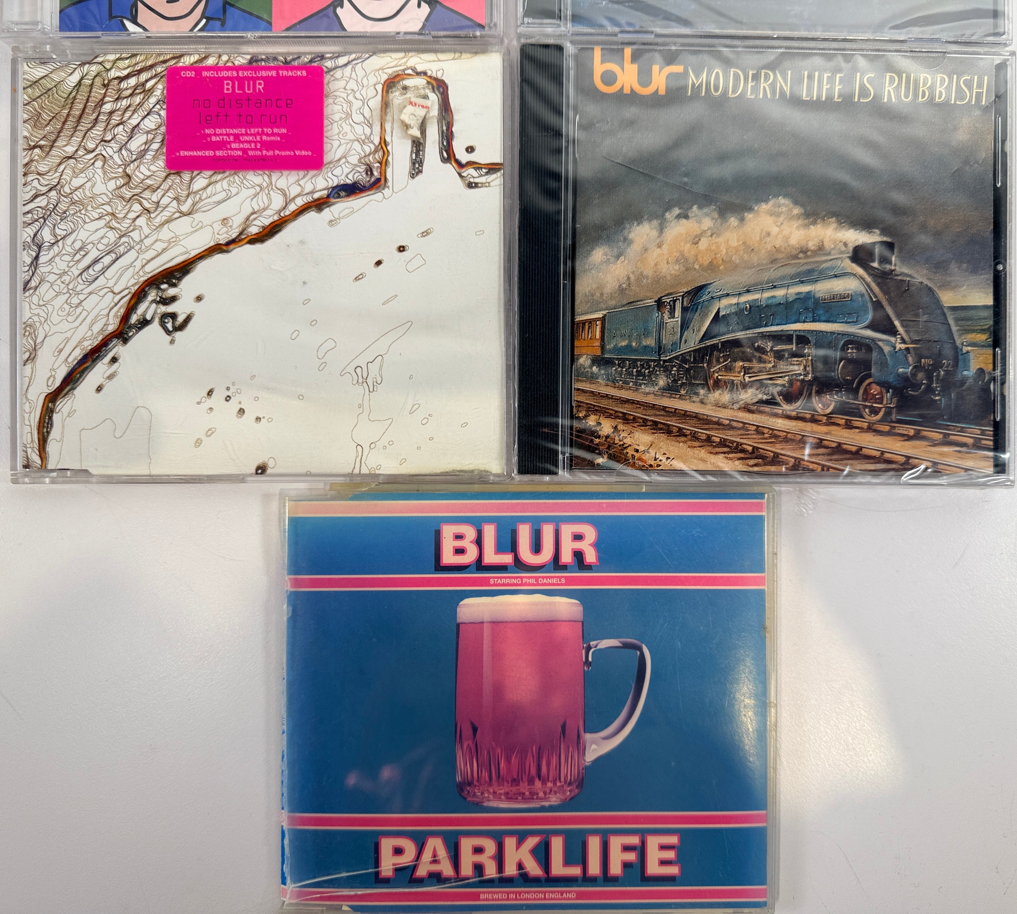 Blur, CD Lot, 7 Albums Singles Britpop Collection. – Éco-Dépôt