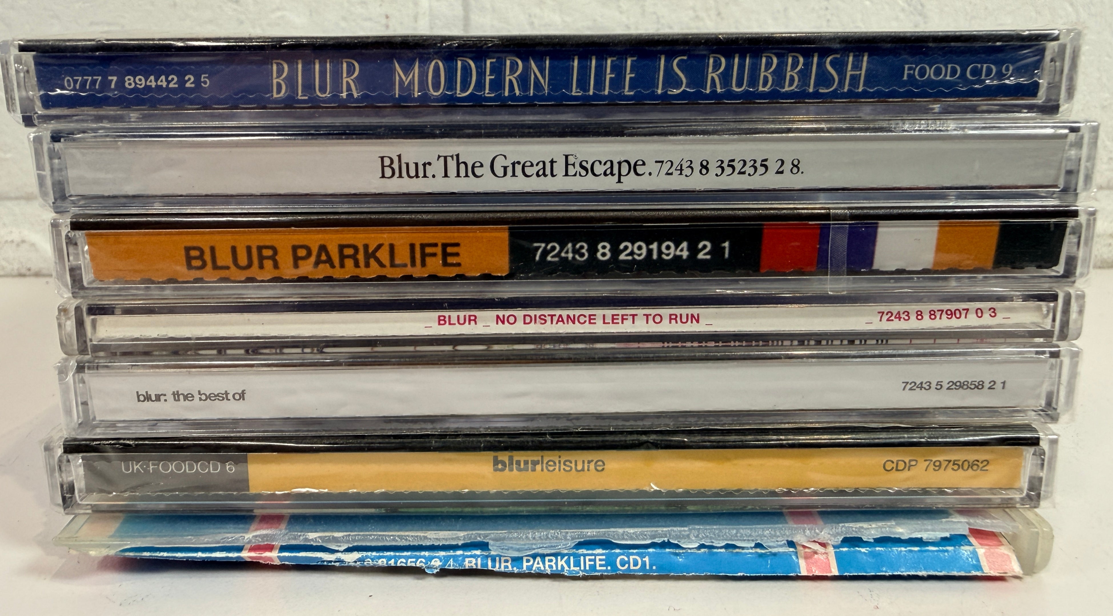 Blur, CD Lot, 7 Albums Singles Britpop Collection. – Éco-Dépôt