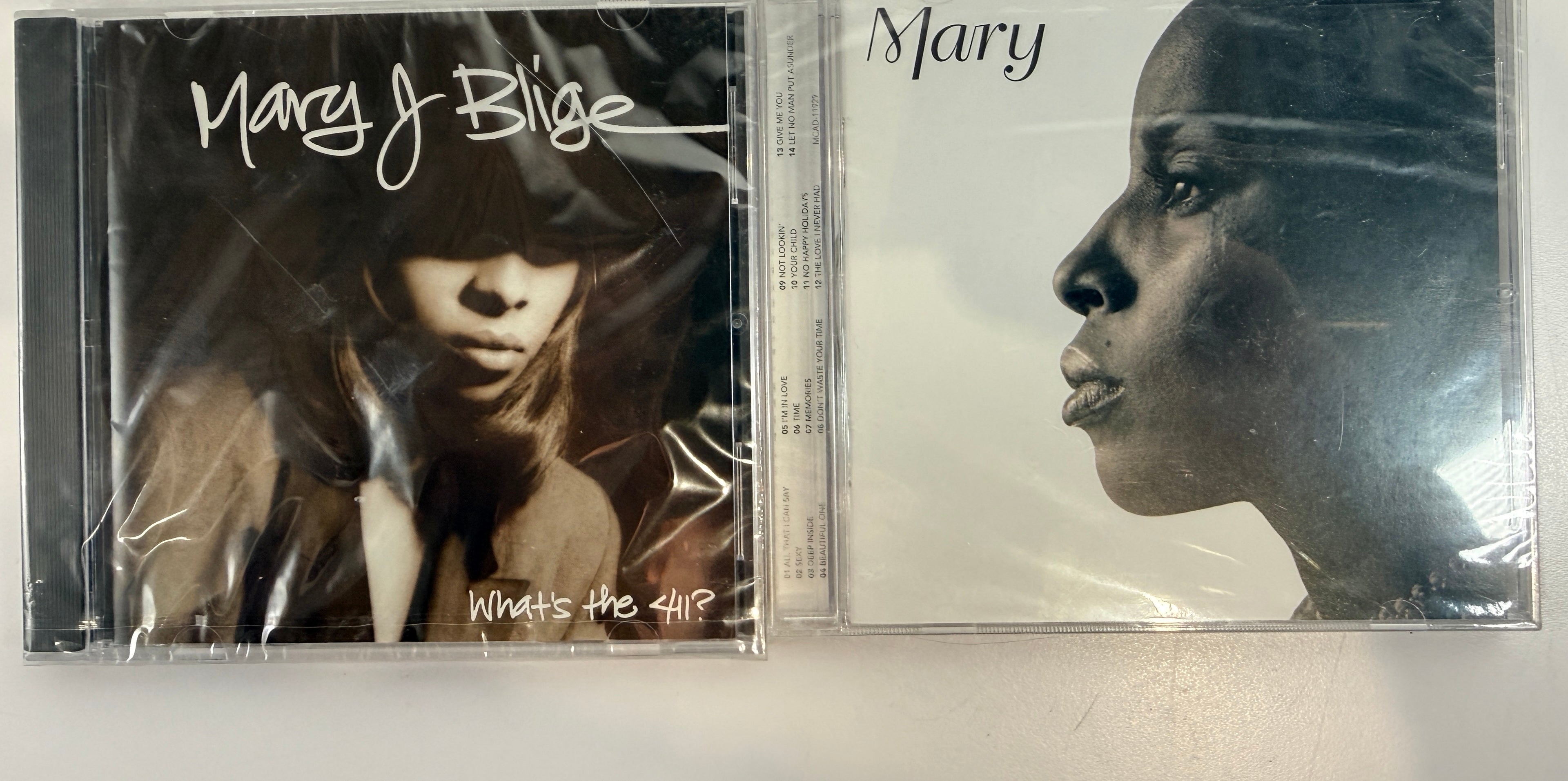 Mary J. Blige CD lot of 5 albums including My Life, What’s The 411? and Love &amp; Life. Classic R&amp;B collection with Japanese pressing included.