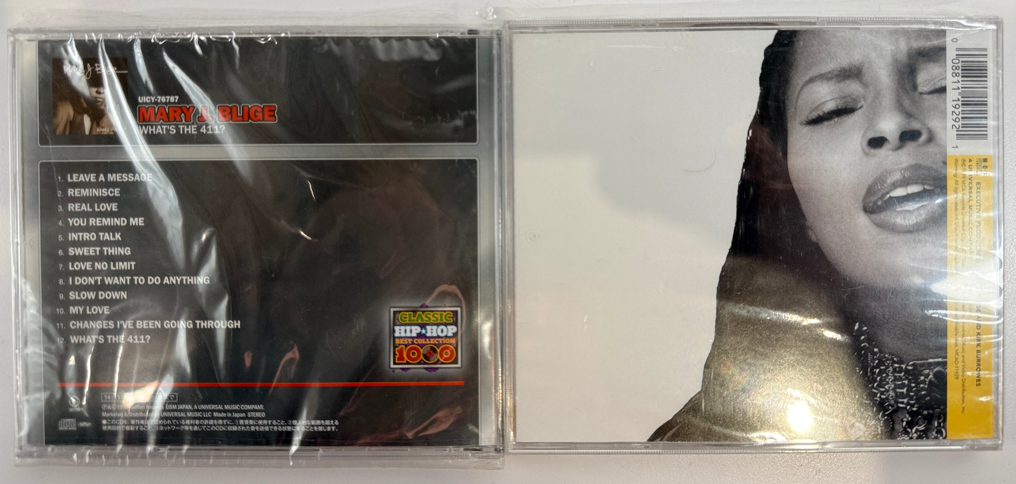 Mary J. Blige CD lot of 5 albums including My Life, What’s The 411? and Love &amp; Life. Classic R&amp;B collection with Japanese pressing included.