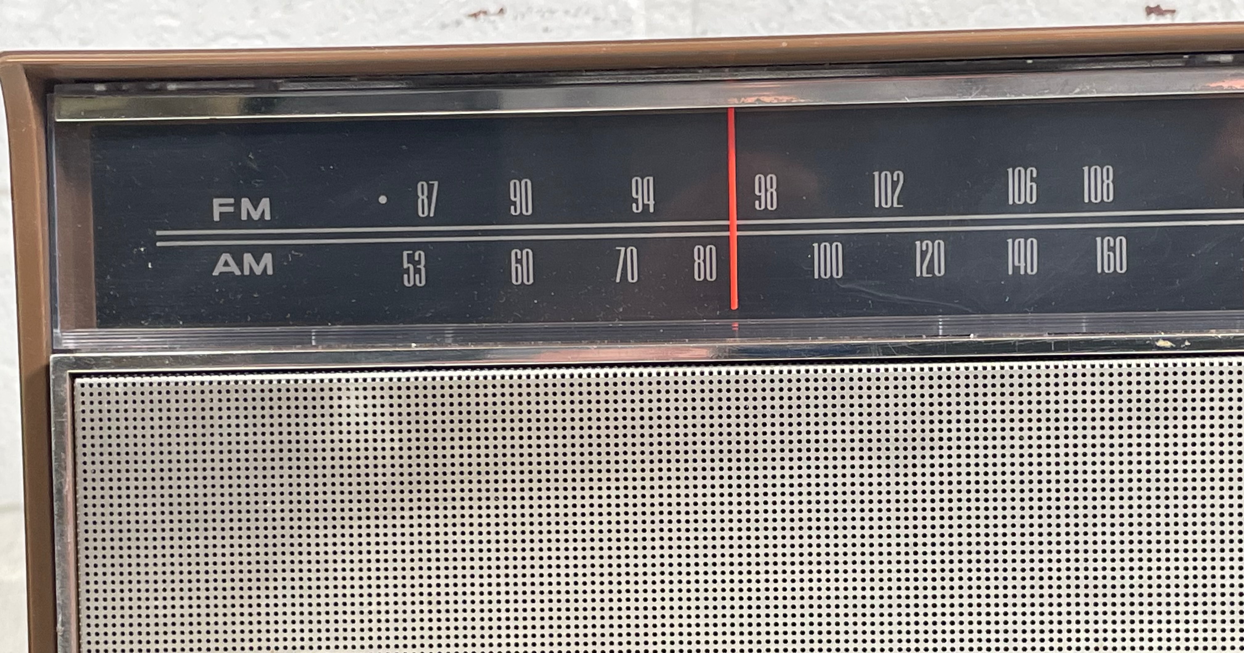 Vintage 1970's PANASONIC RADIO Model RE7329, 2 Band Radio