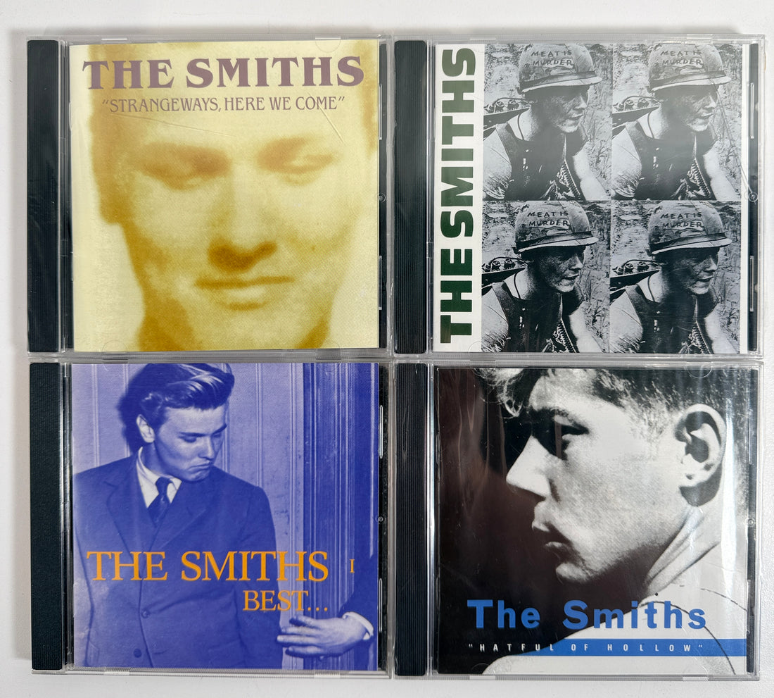 The Smiths 7 CD lot with Queen Is Dead, Hatful of Hollow, Meat Is Murder, Strangeways and more. Great collector bundle.