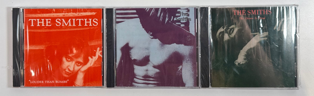 The Smiths 7 CD lot with Queen Is Dead, Hatful of Hollow, Meat Is Murder, Strangeways and more. Great collector bundle.