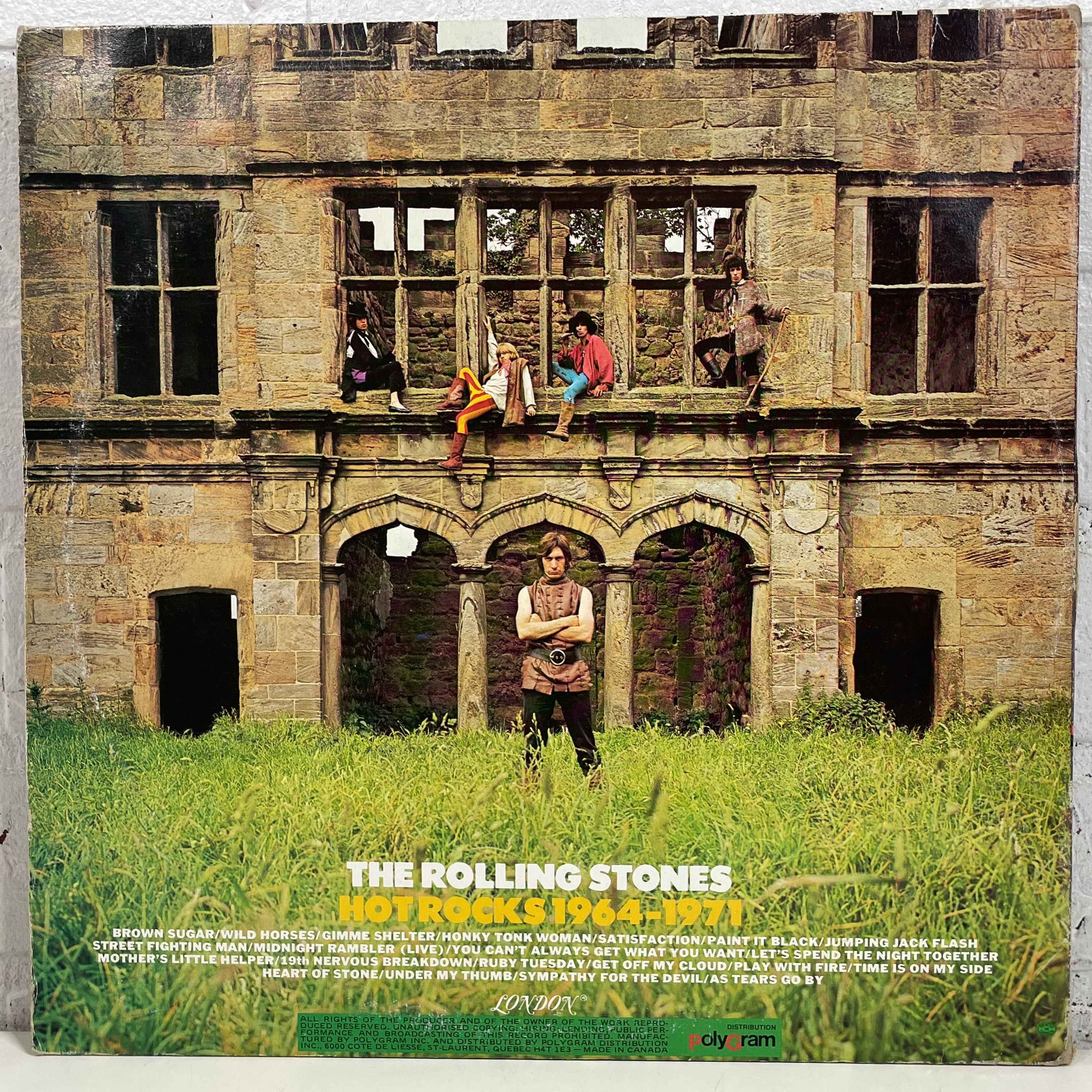 The Rolling Stones – Hot Rocks 1964–1971 (2xLP, Vinyle, Compilation, Gatefold)