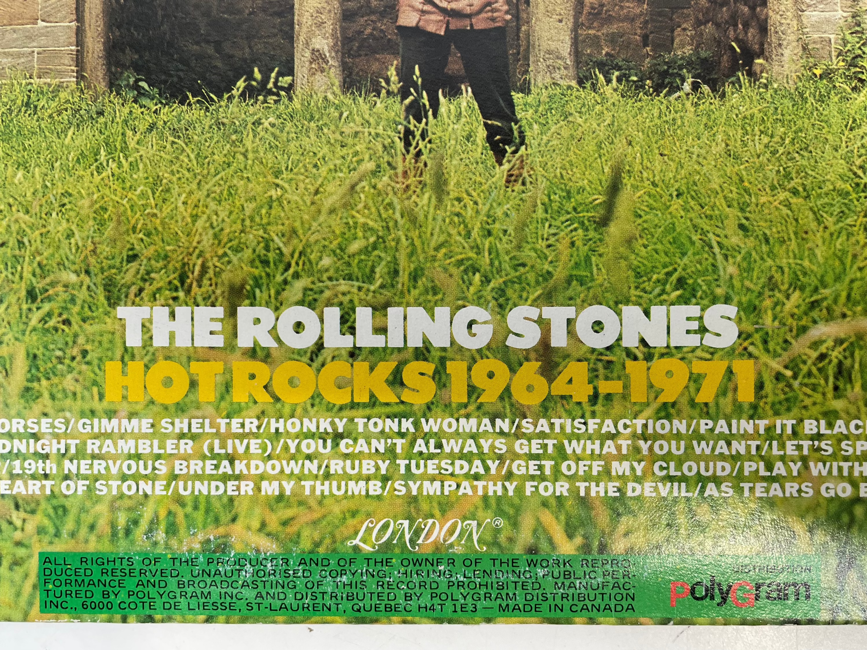 The Rolling Stones – Hot Rocks 1964–1971 (2xLP, Vinyle, Compilation, Gatefold)