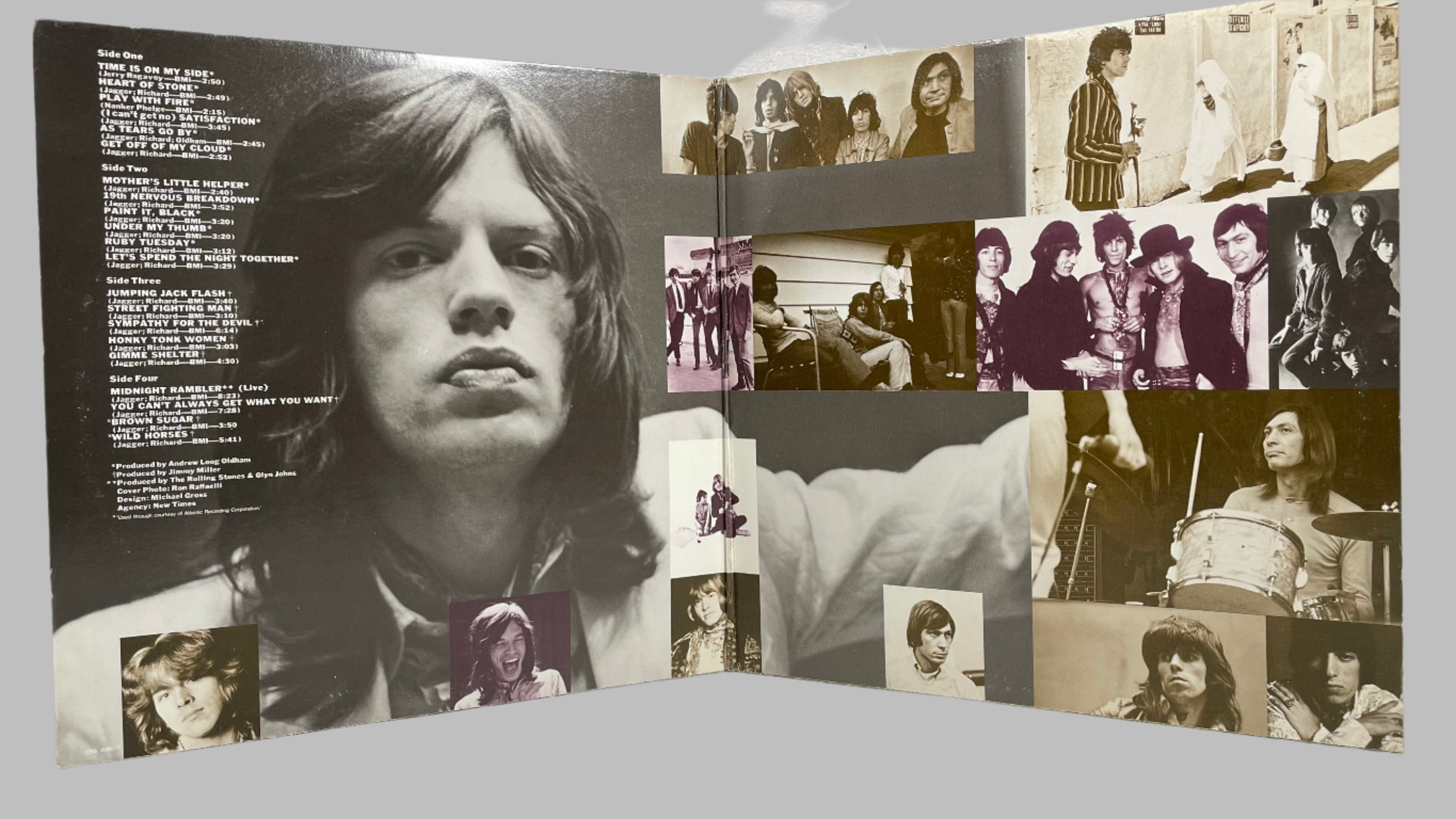 The Rolling Stones – Hot Rocks 1964–1971 (2xLP, Vinyle, Compilation, Gatefold)