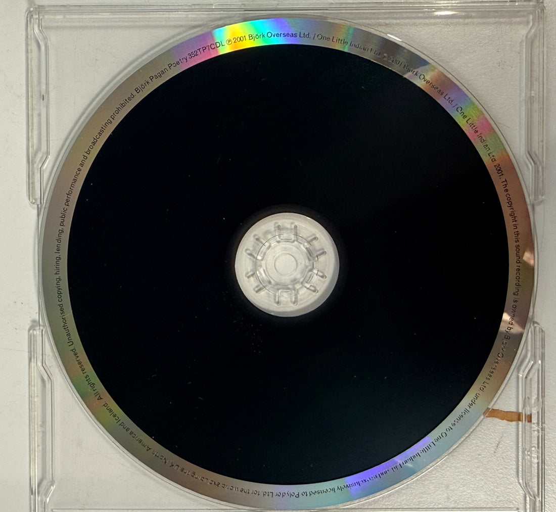 Bjork, Pagan Poetry, CD Single, 2001 Vespertine, Domestica, Batabid