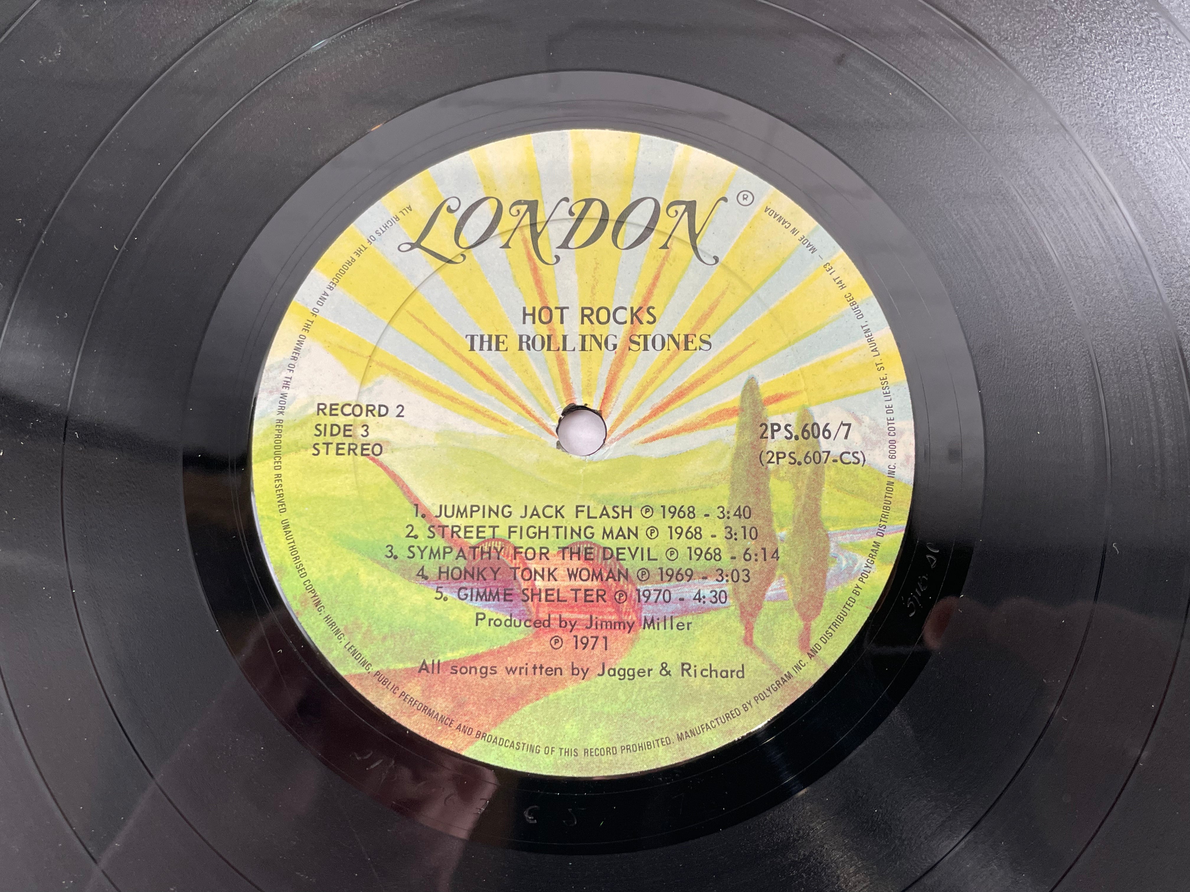 The Rolling Stones – Hot Rocks 1964–1971 (2xLP, Vinyle, Compilation, Gatefold)