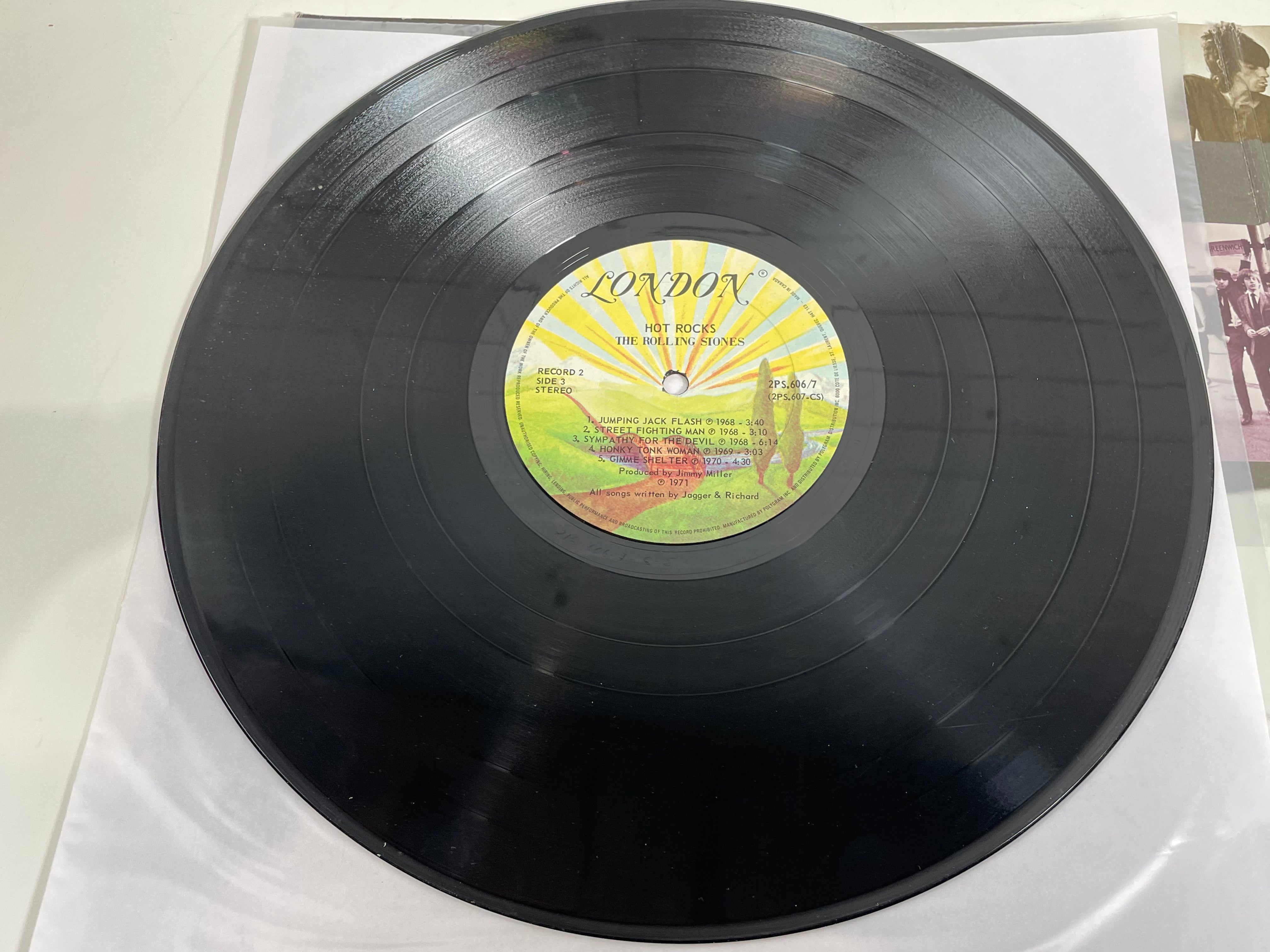 The Rolling Stones – Hot Rocks 1964–1971 (2xLP, Vinyle, Compilation, Gatefold)