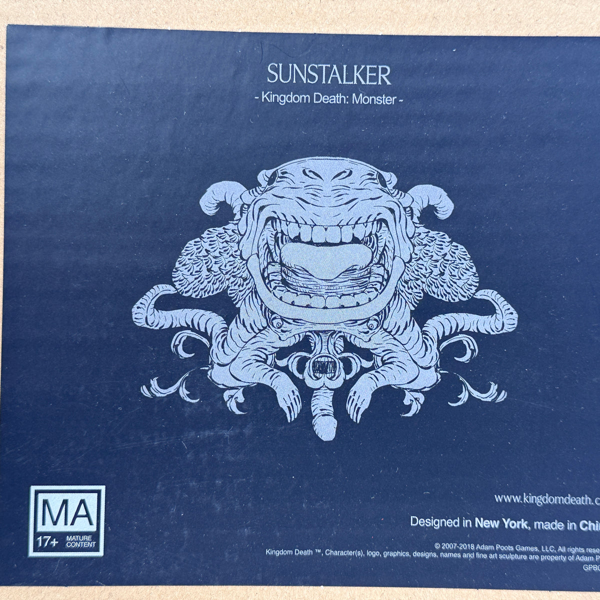 Kingdom Death Monster, Sunstalker Expansion, Complete, OOP, Board Game ...