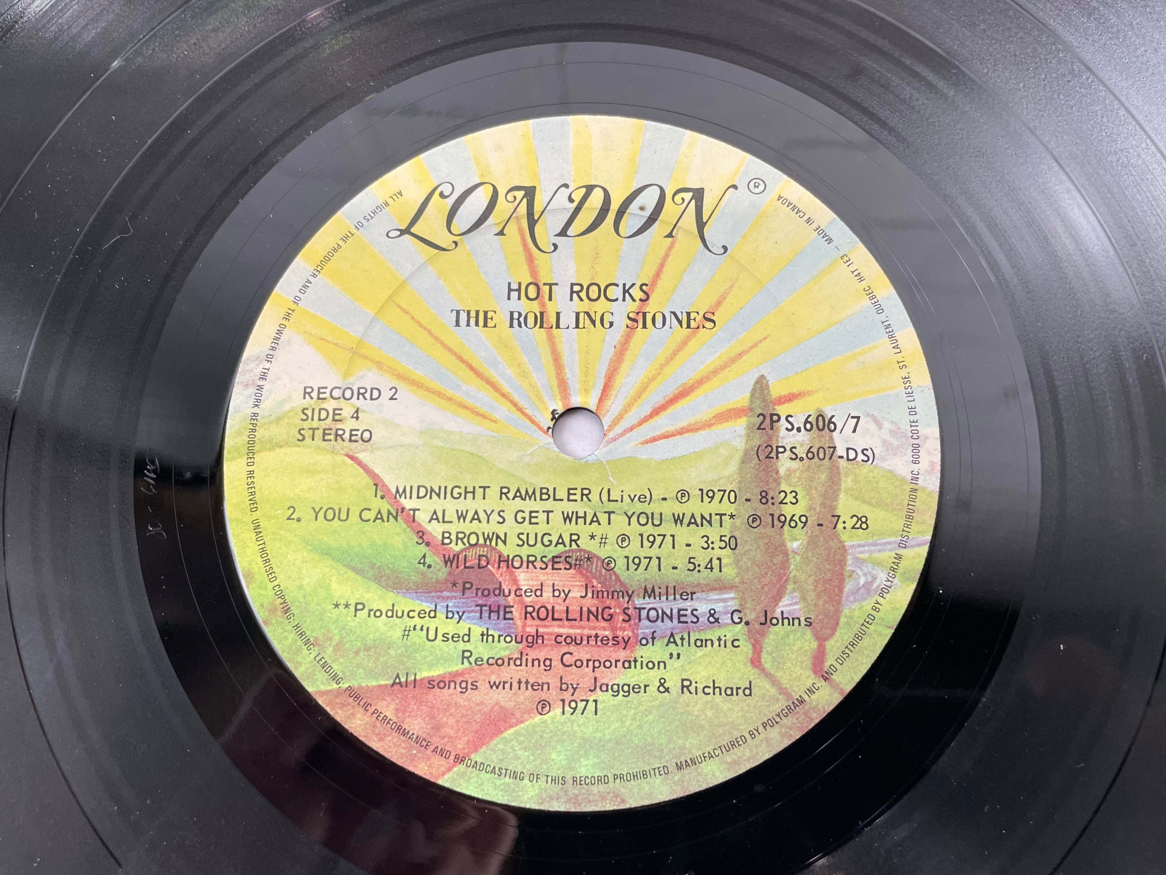 The Rolling Stones – Hot Rocks 1964–1971 (2xLP, Vinyle, Compilation, Gatefold)