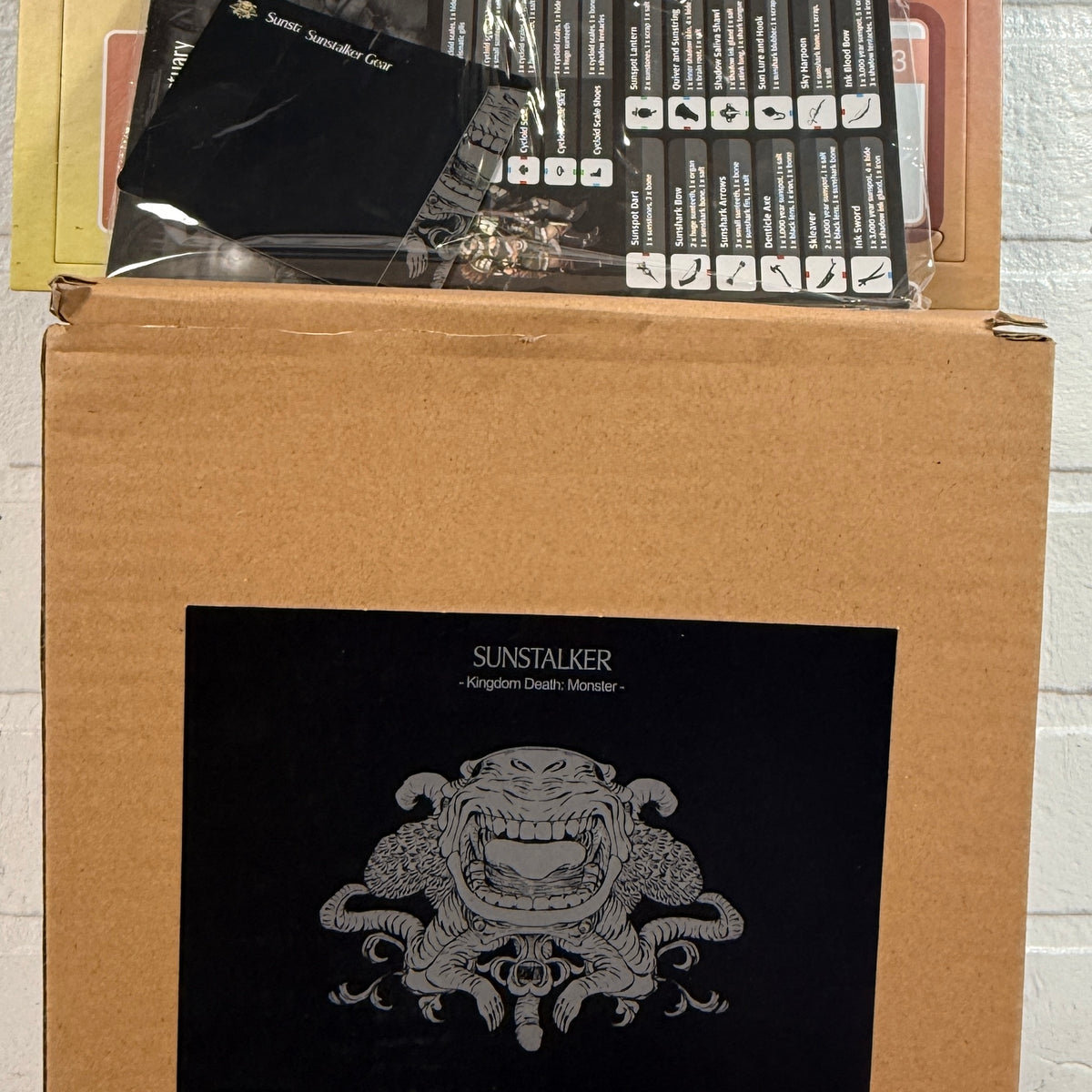 Kingdom Death Monster, Sunstalker Expansion, Complete, OOP, Board Game ...