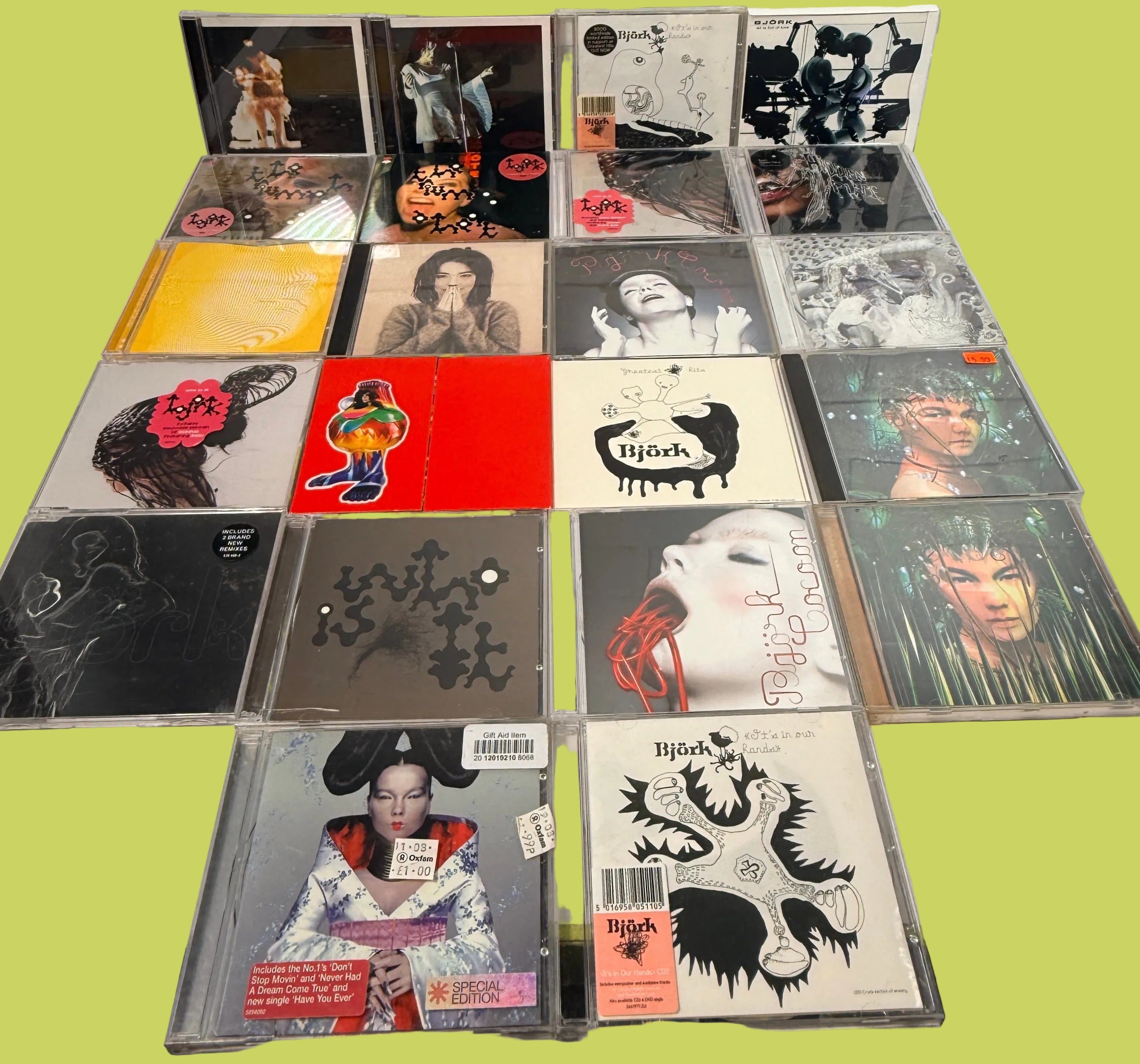 Björk CD+VIDEOセット BJÖRK The Music Video Anthology 2 Blu-ray Set DVD BJORK nearly 5