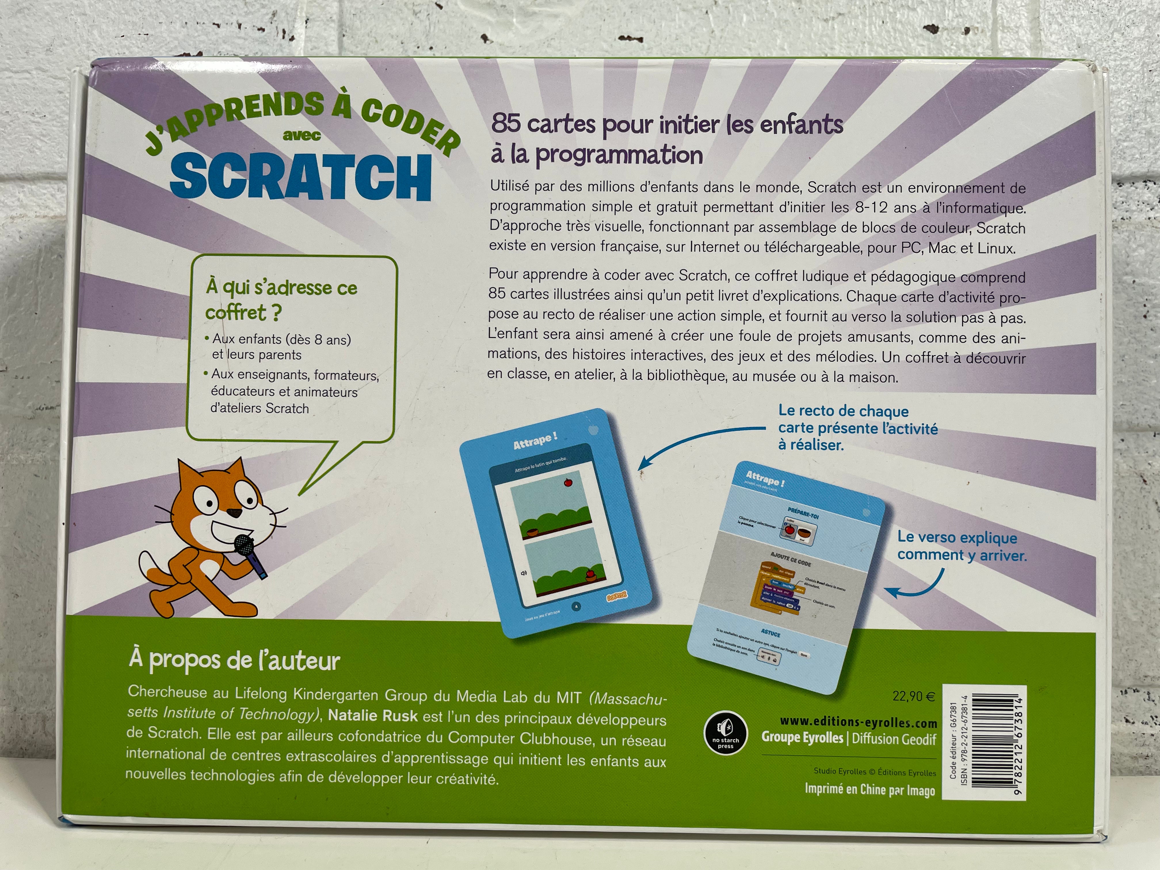 Coffret J'apprends à coder avec Scratch : 85 cartes pour débuter Nathalie Rusk
