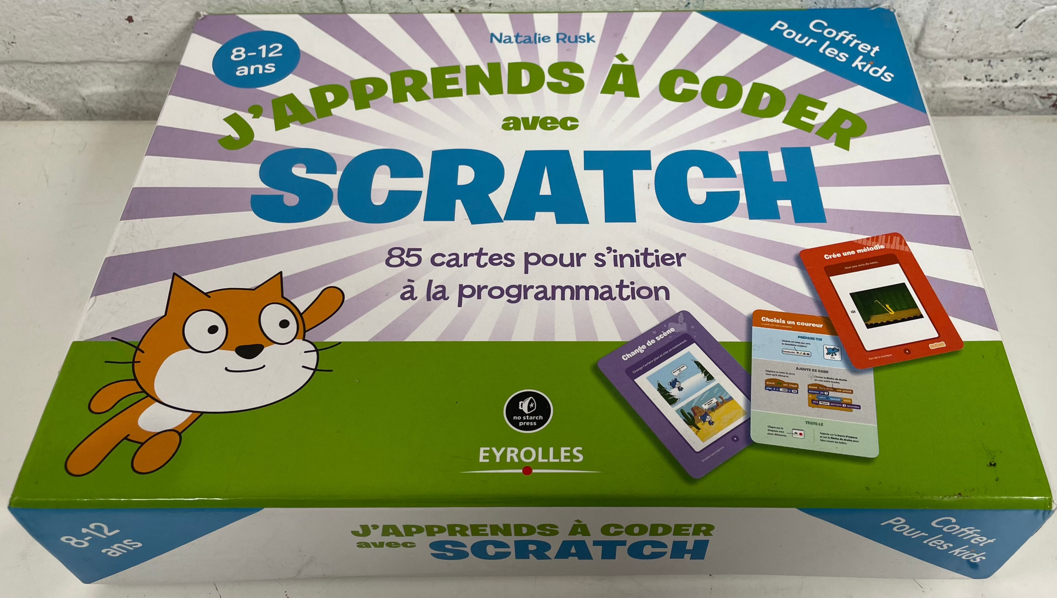 Coffret J'apprends à coder avec Scratch : 85 cartes pour débuter Nathalie Rusk