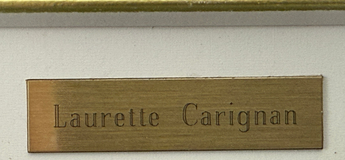 Quebec Landscape Oil Painting – Laurette Carignan Signed Art