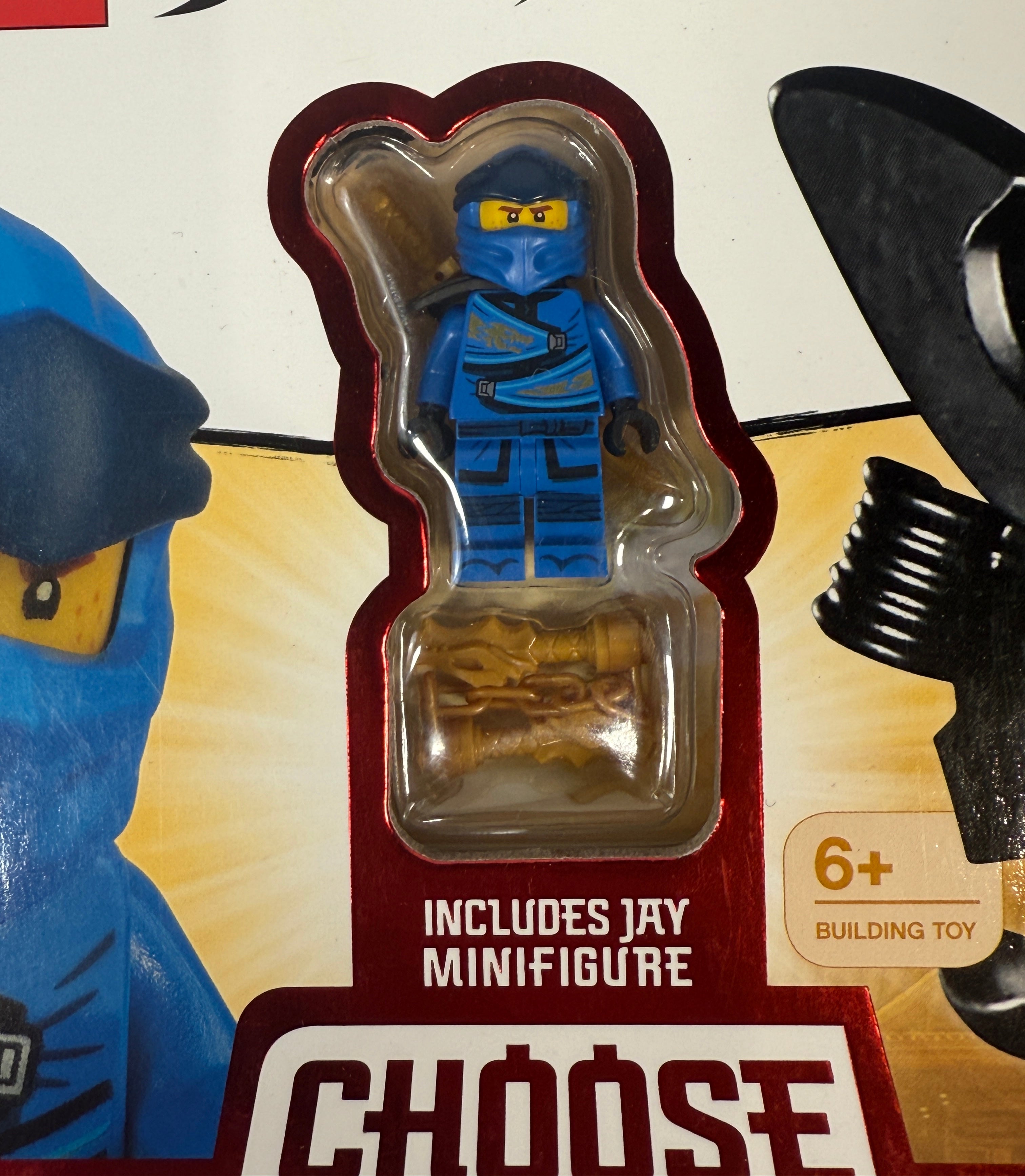 LEGO Ninjago – Choisissez votre livre de missions ninja avec la figurine Jay