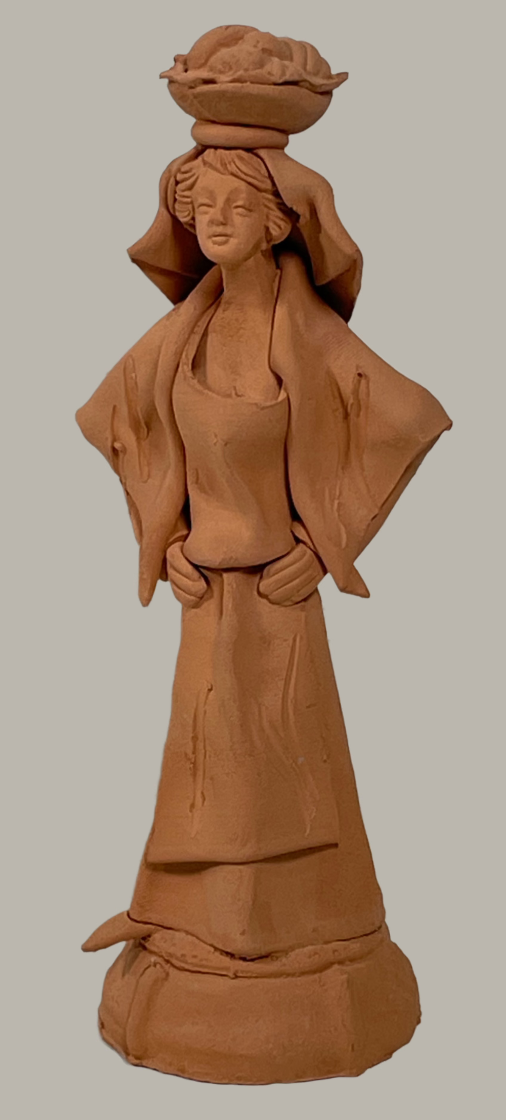 Fantastic Art Clay Sculpture – Unique Handmade Collectible