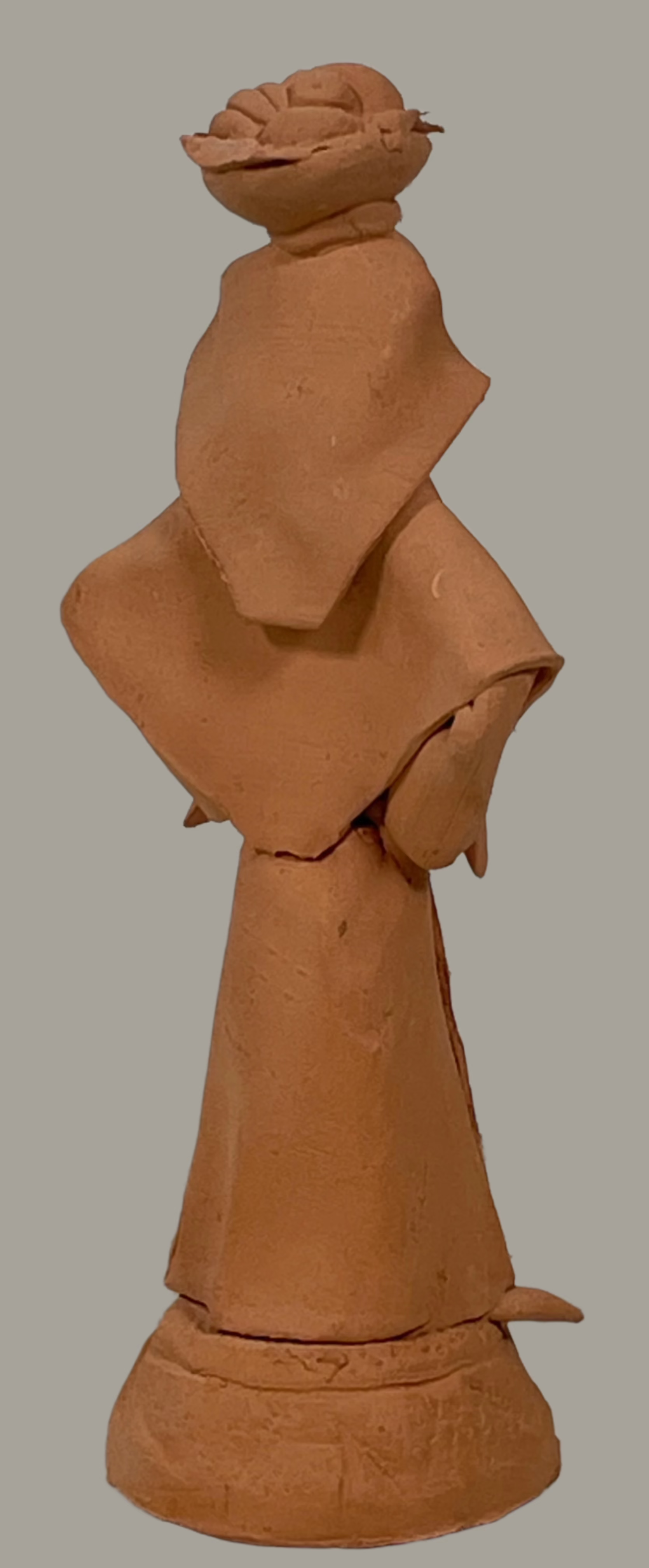 Fantastic Art Clay Sculpture – Unique Handmade Collectible