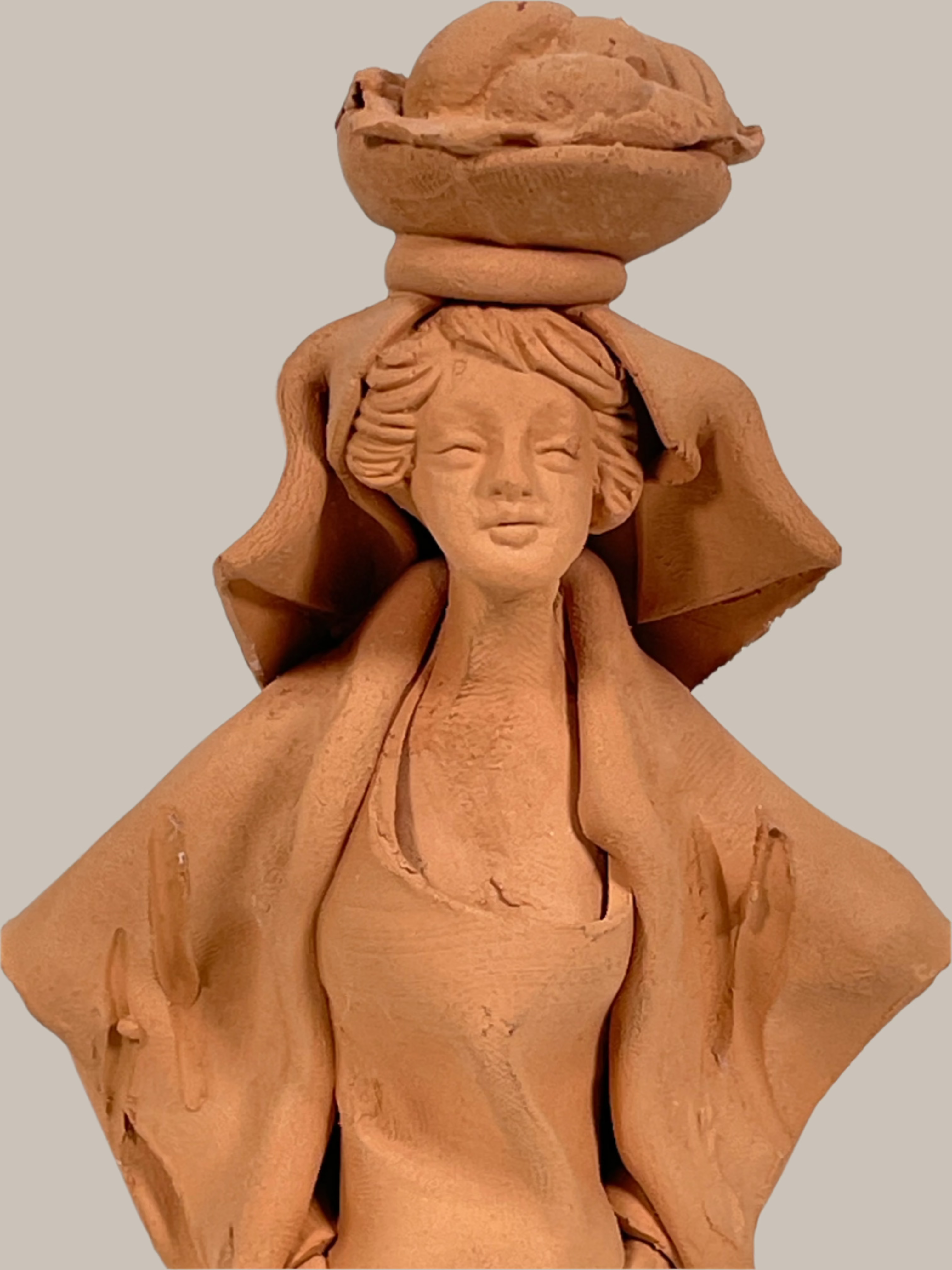 Fantastic Art Clay Sculpture – Unique Handmade Collectible