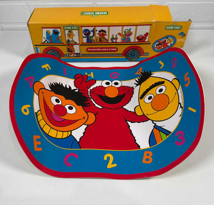Sesame Street Kids Placemat – Elmo, Ernie & Bert w/ Box