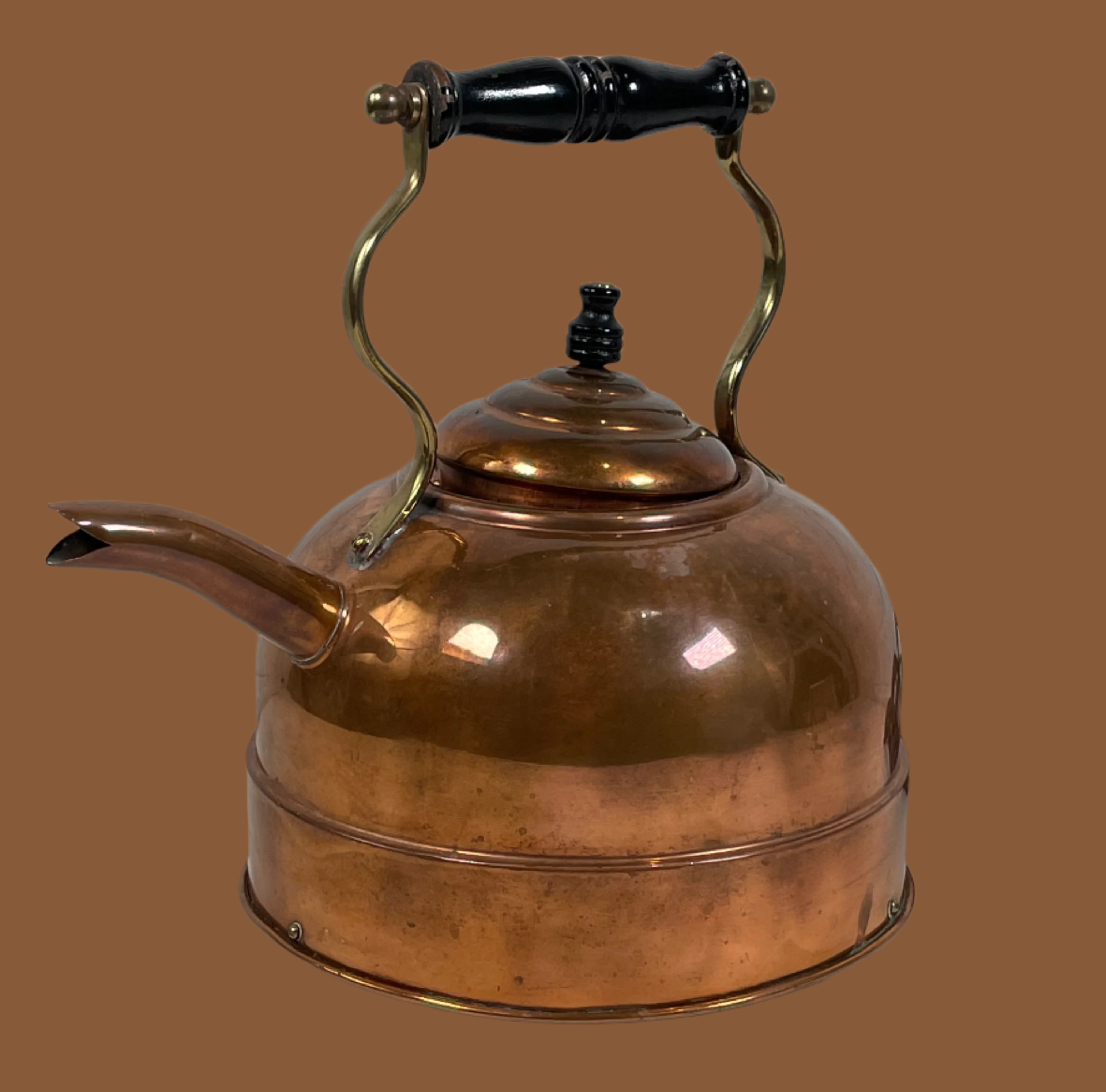 Vintage Copper Grelco Electric Kettle – 1940s–50s – Solid Copper, Brass &  Wood – Non-Working