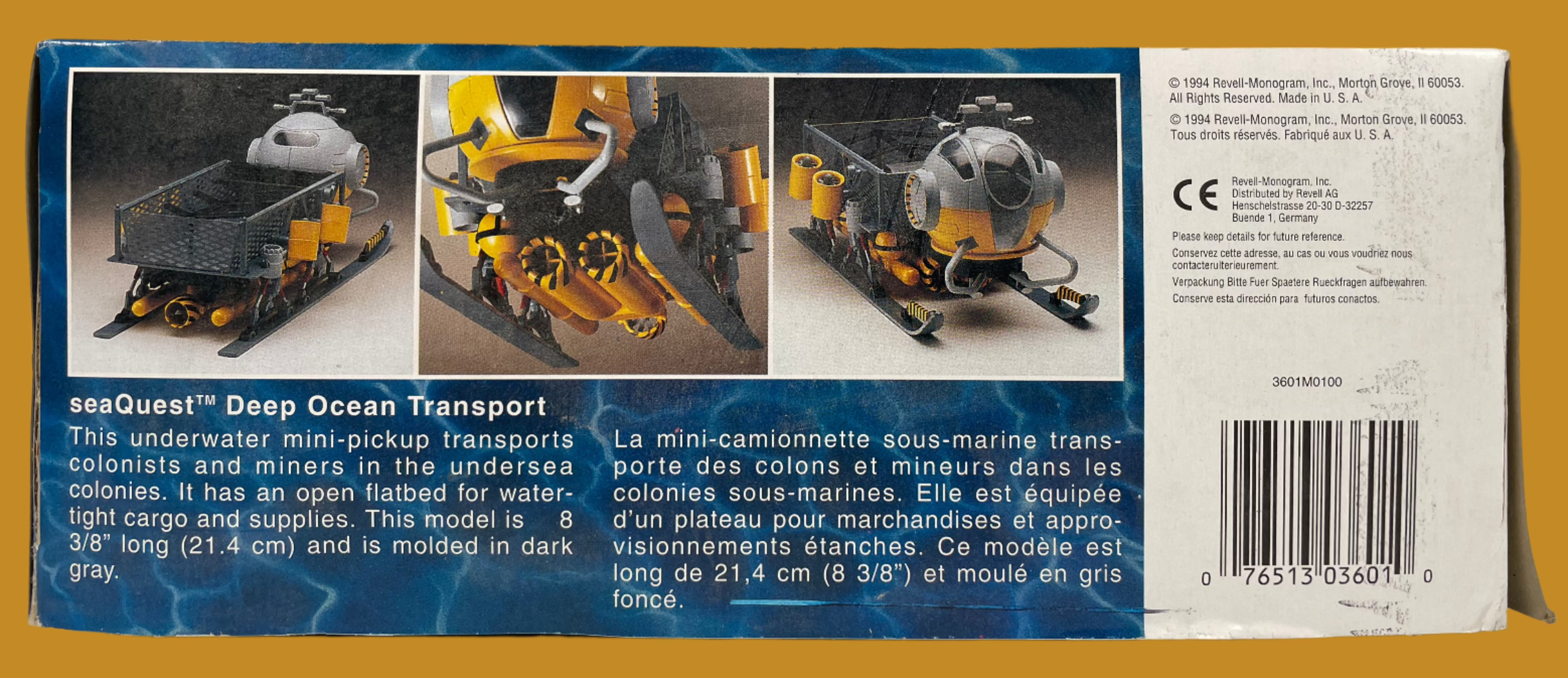 SeaQuest DSV Deep Ocean Transport Model Kit – 1:32 Monogram