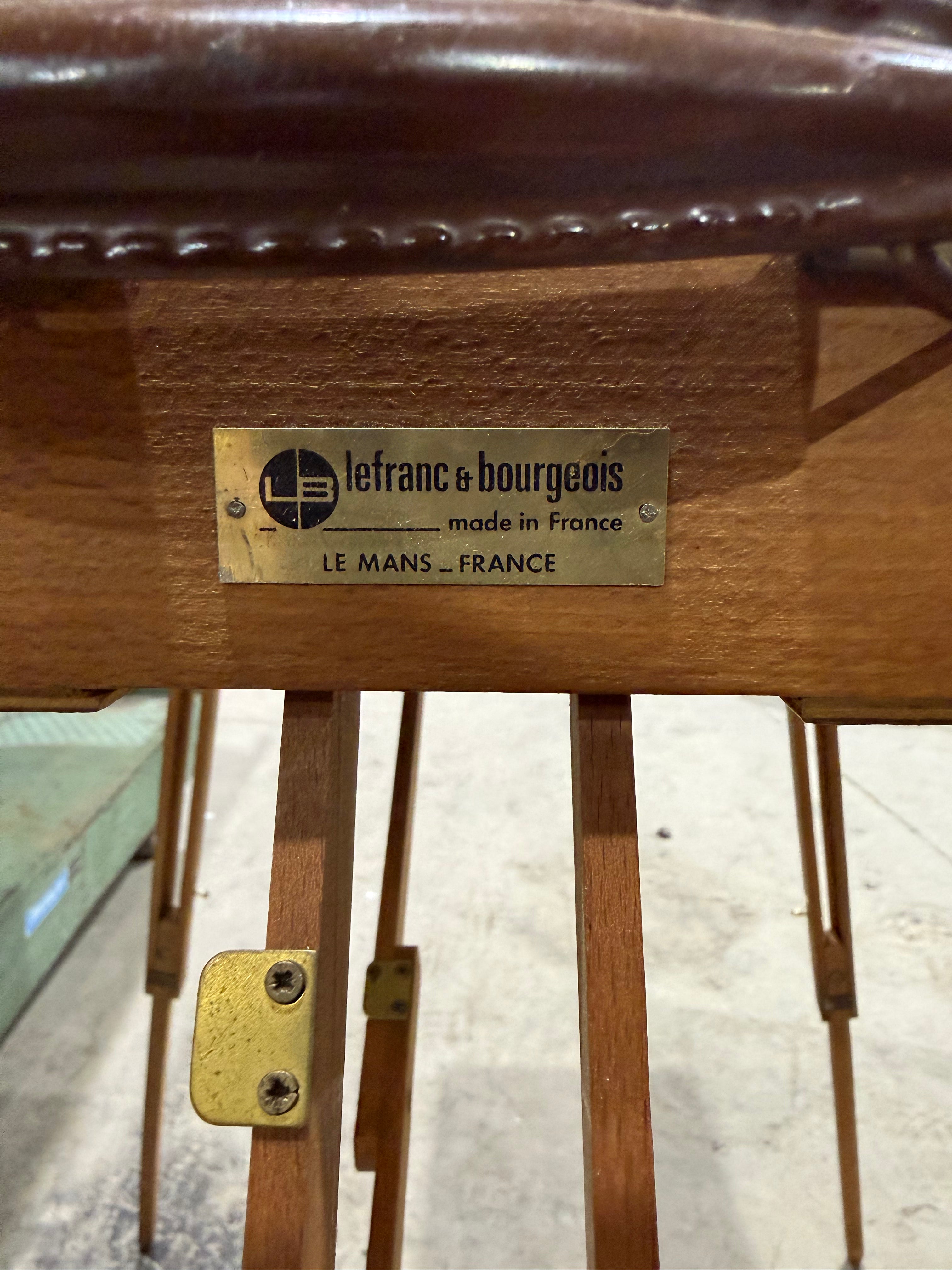 Vintage Lefranc & Bourgeois Portable French Pochade Field Box Easel – Made in Le Mans, France