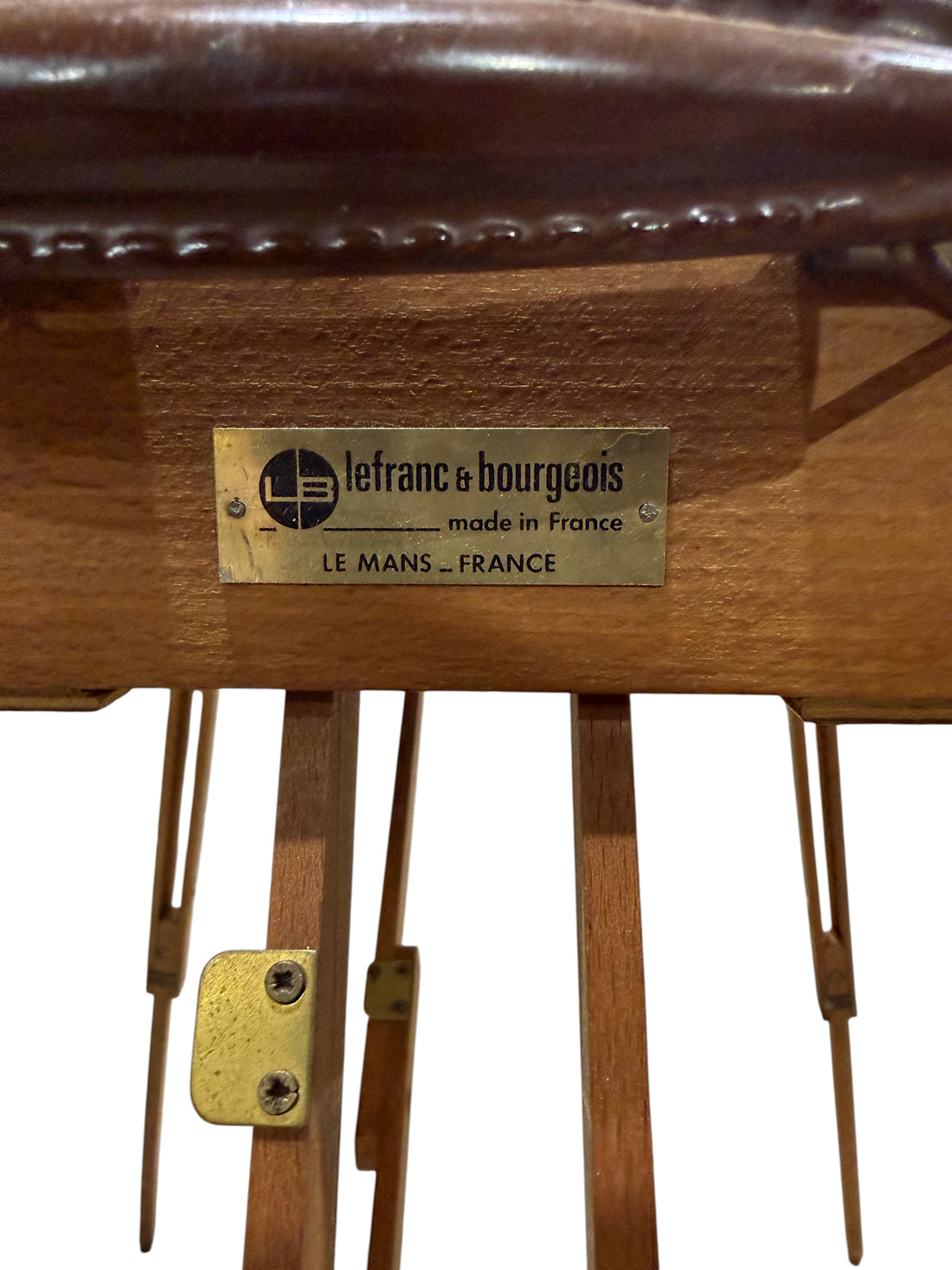 Vintage Lefranc & Bourgeois Portable French Pochade Field Box Easel – Made in Le Mans, France