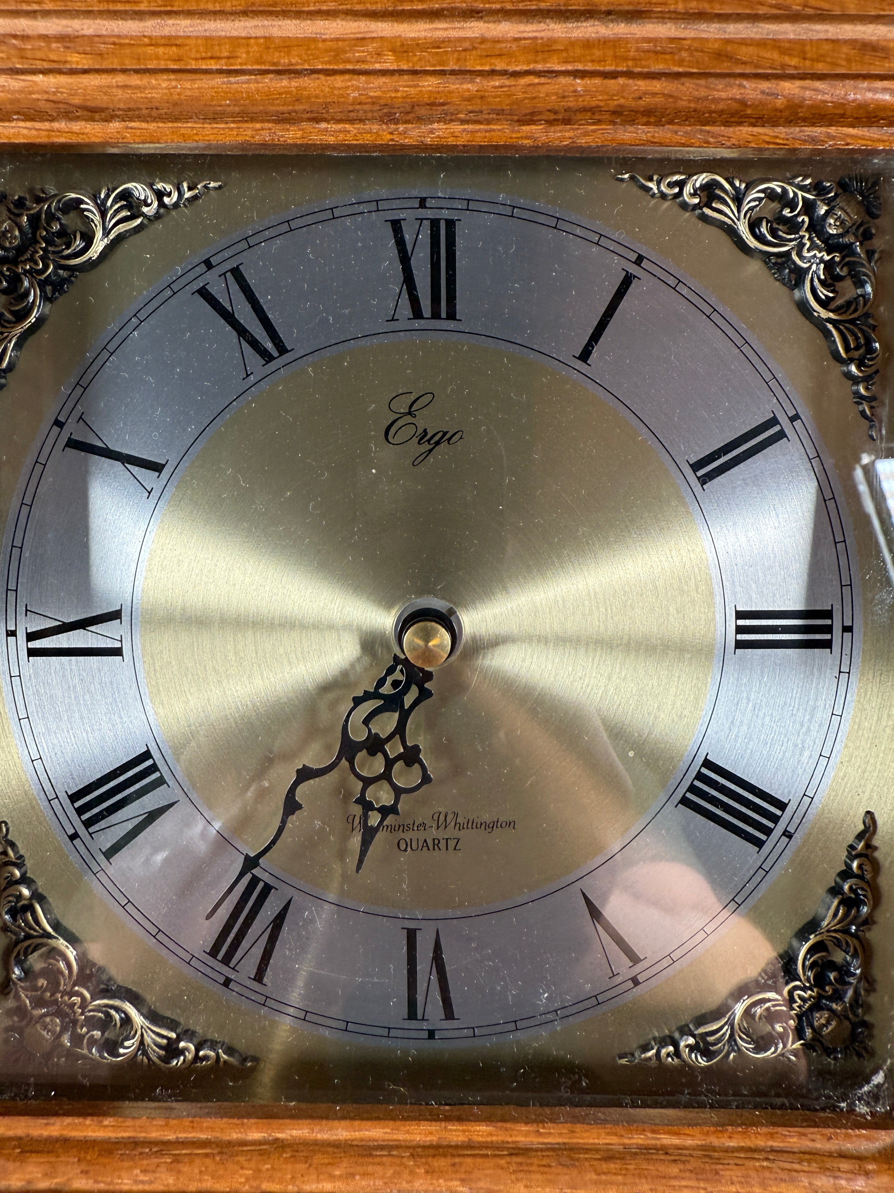 Vintage Ergo Quartz Pendulum Wall Clock – Westminster Chimes