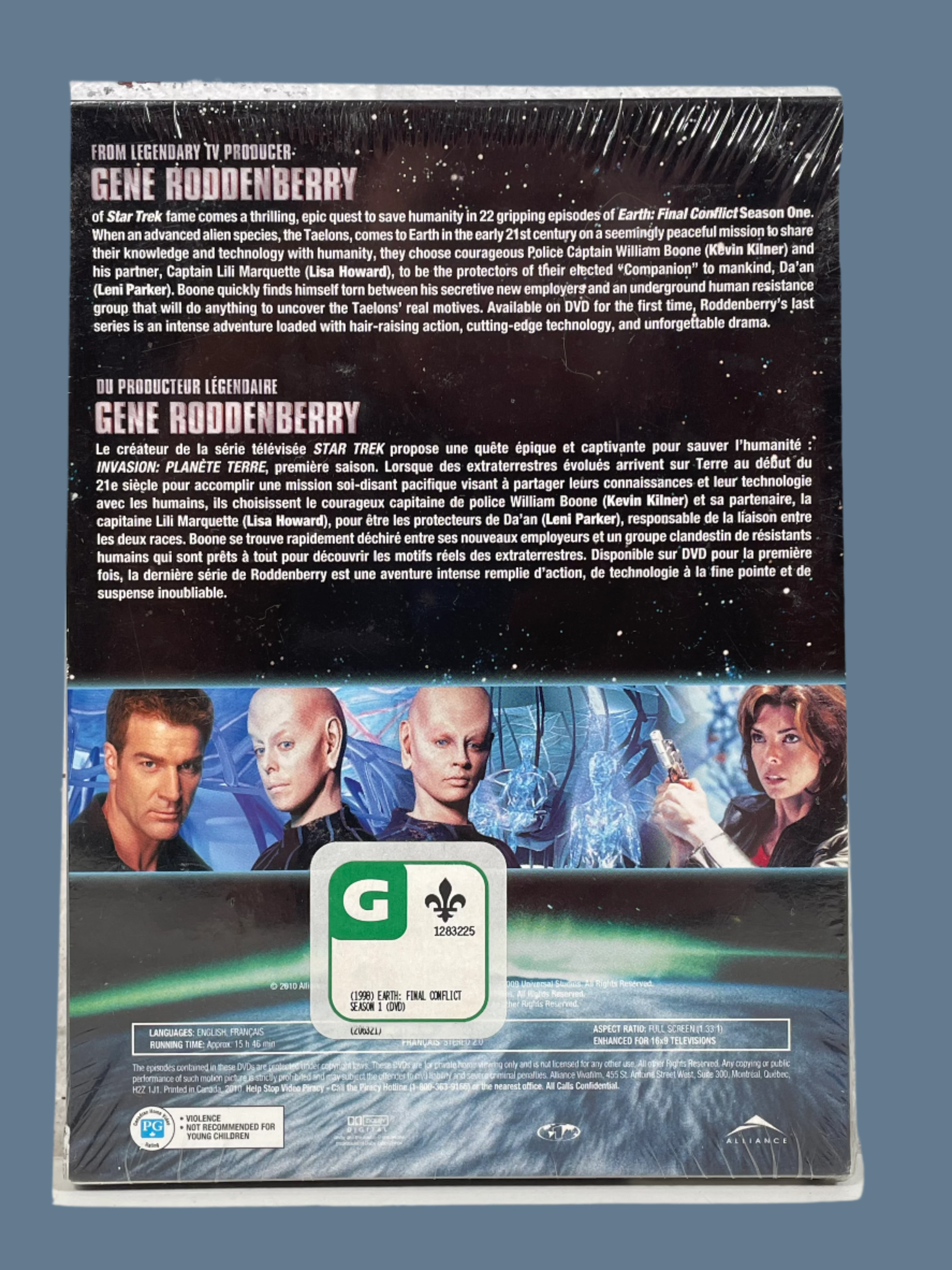 Gene Roddenberry's Earth: Final Conflict Season One – Sealed DVD Set