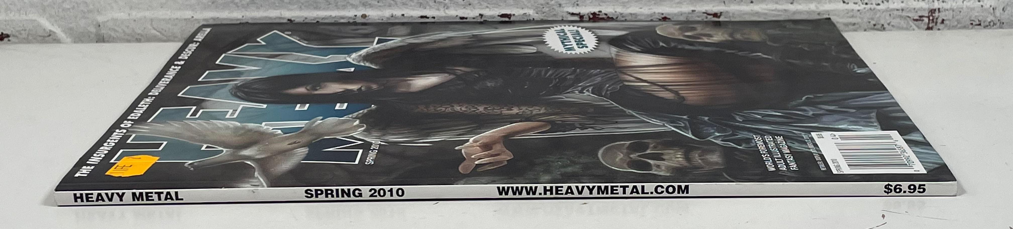 2010 Spring,  Heavy Metal Magazine – Mythical Fantasy Special Edition, Collectible