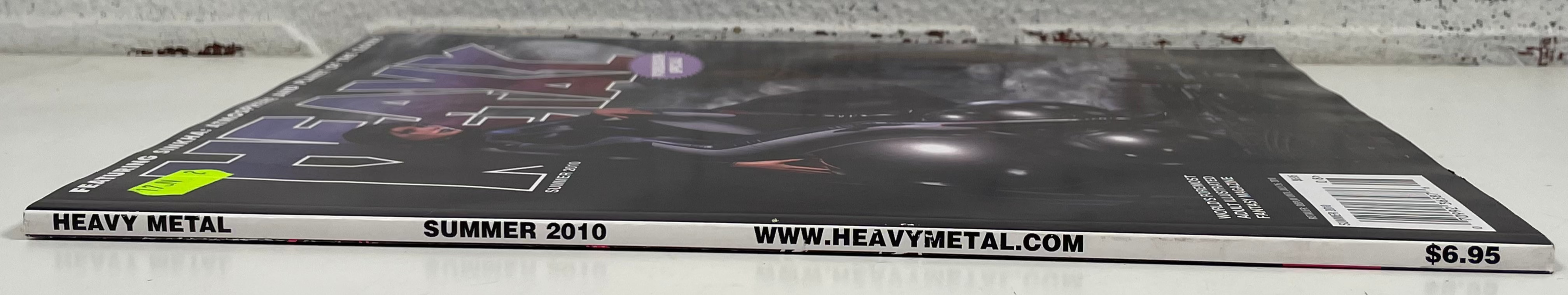 Heavy Metal Magazine Summer 2010 – Forbidden Special – Sinkha Sci-Fi Art - MINT