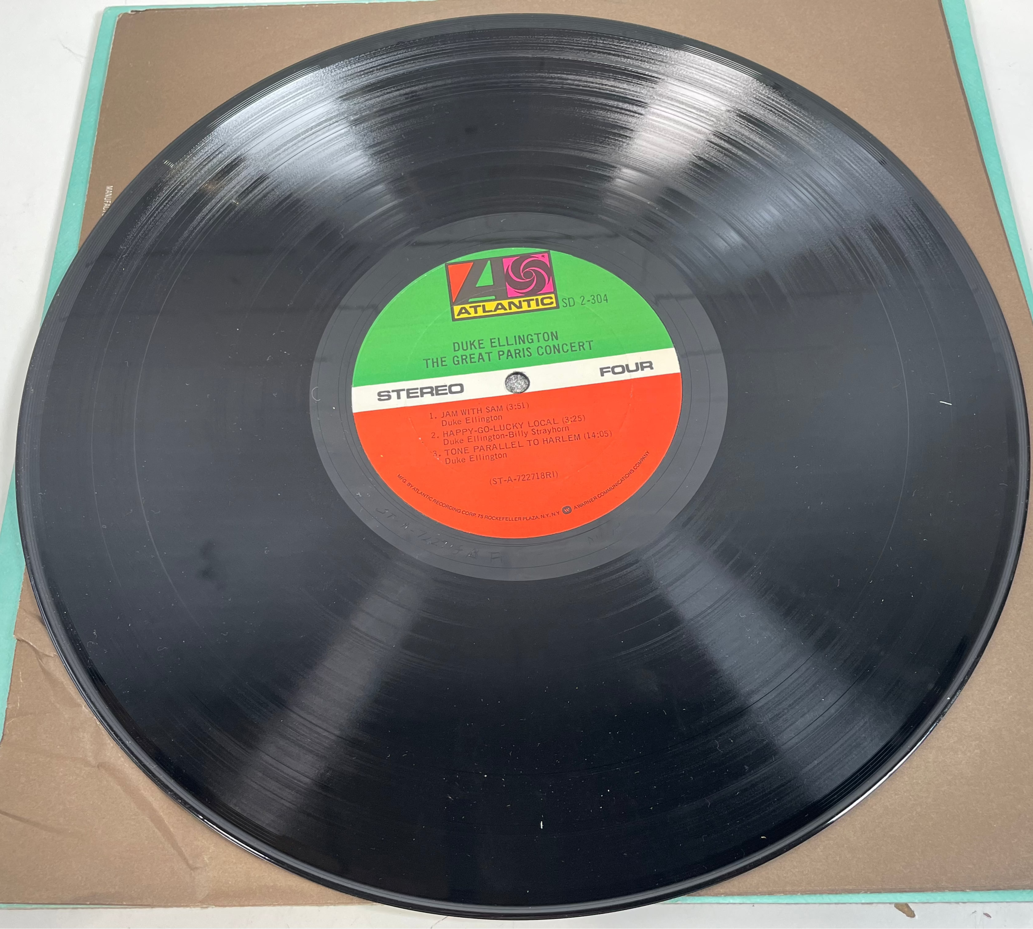 Duke Ellington – Le Grand Concert de Paris (2LP, 1973, Atlantic Records) – NM, SD 2-2304