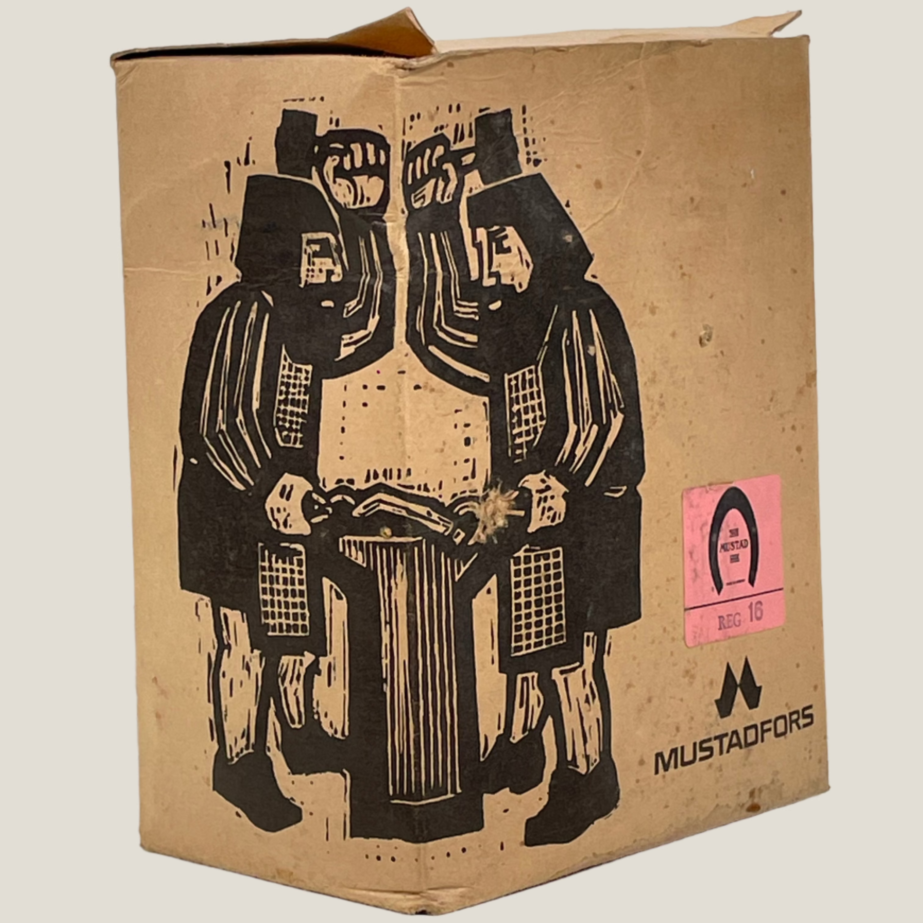 Vintage Mustadfors Sweden REG 16 Horseshoe Nails – 5 lb Box – 4” Farrier Nails