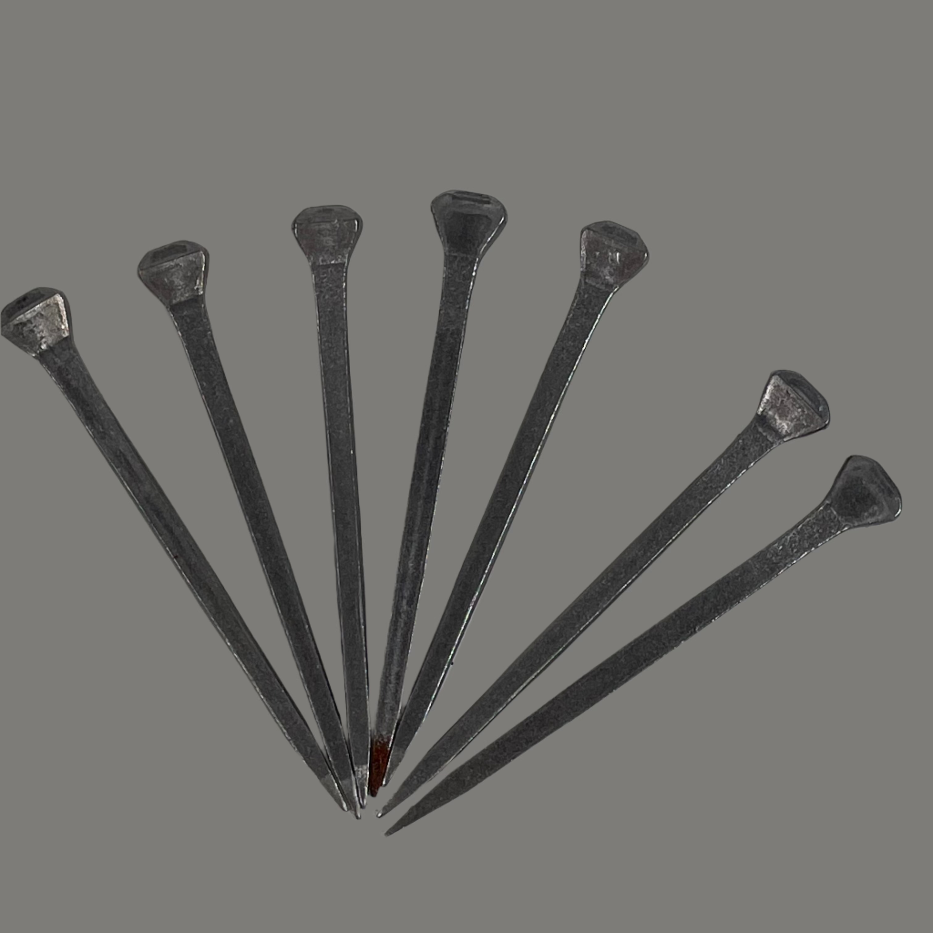 Vintage Mustadfors Sweden REG 16 Horseshoe Nails – 5 lb Box – 4” Farrier Nails