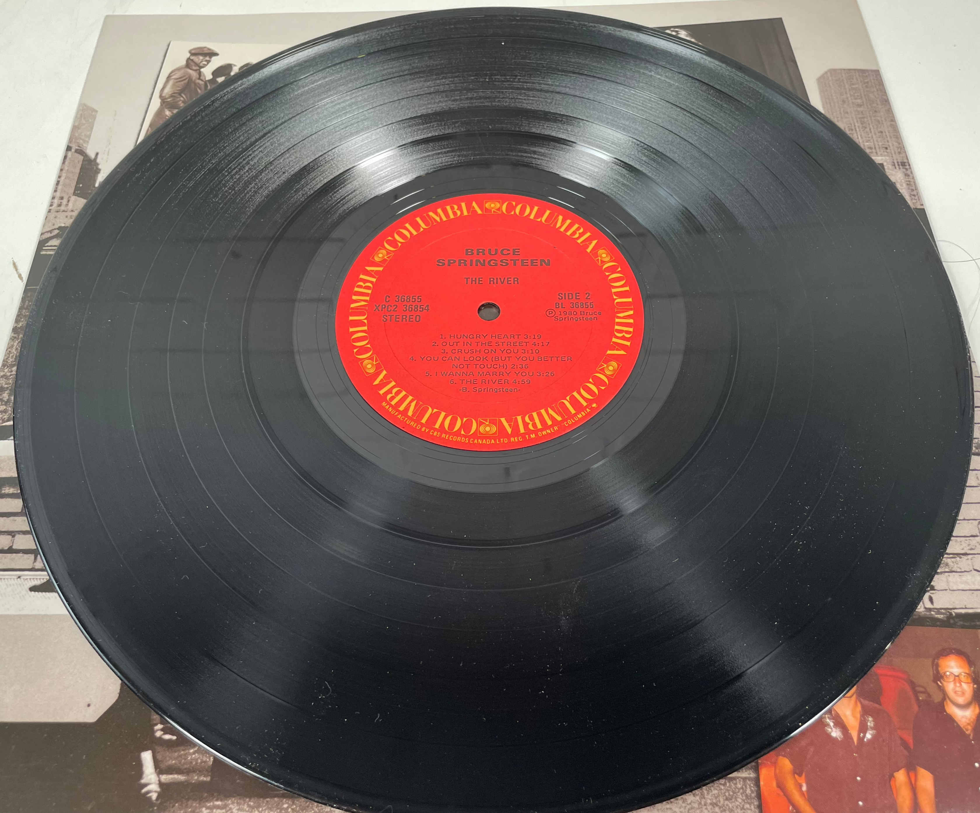 Bruce Springsteen – The River (2xLP Vinyl, 1980 Canada, CBS Columbia) VG+ - Album: NM